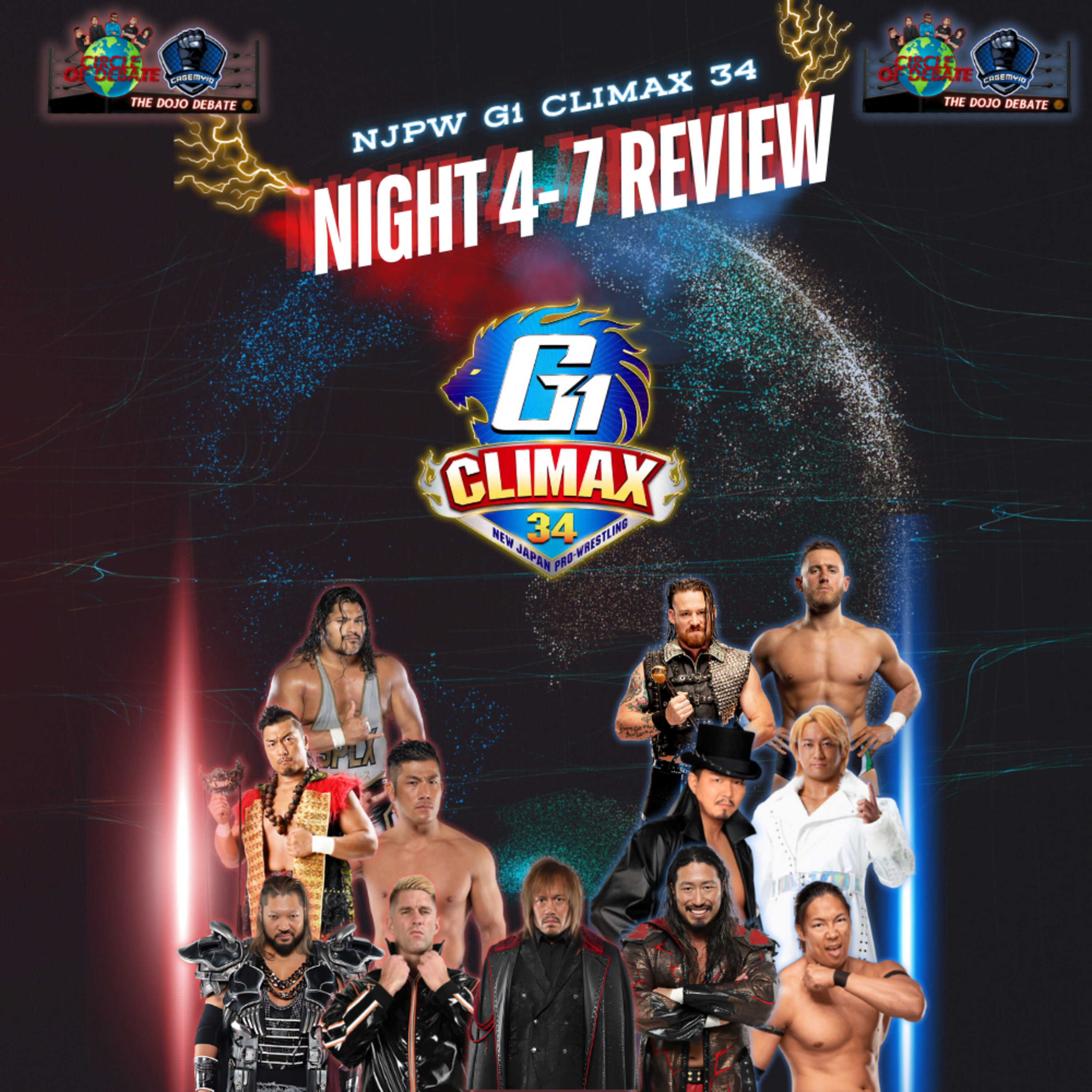The Dojo Debate - NJPW G1 Climax 34 Nights 4-7 Review episode artwork