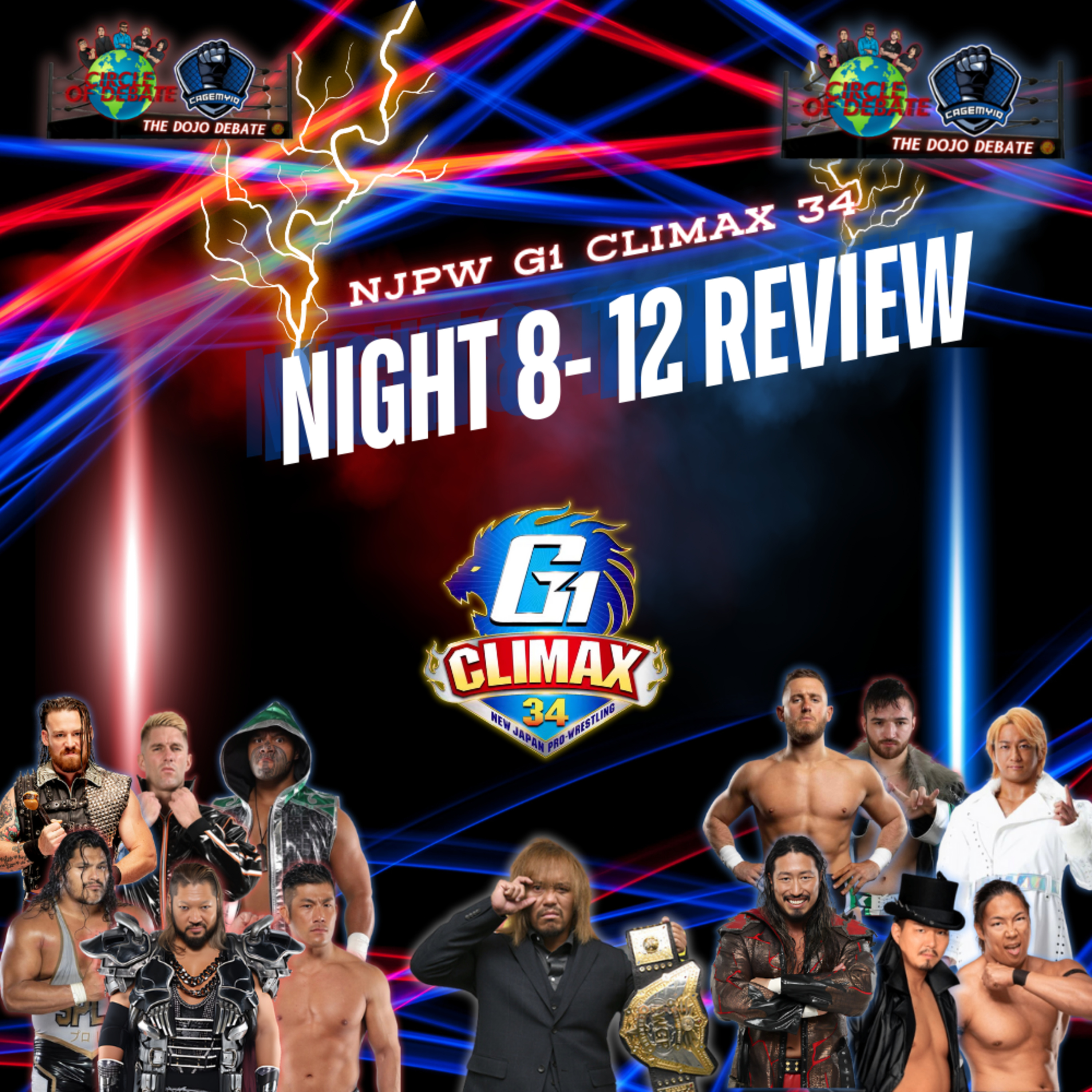 The Dojo Debate - NJPW G1 Climax 34 Nights 8-12 Review episode artwork