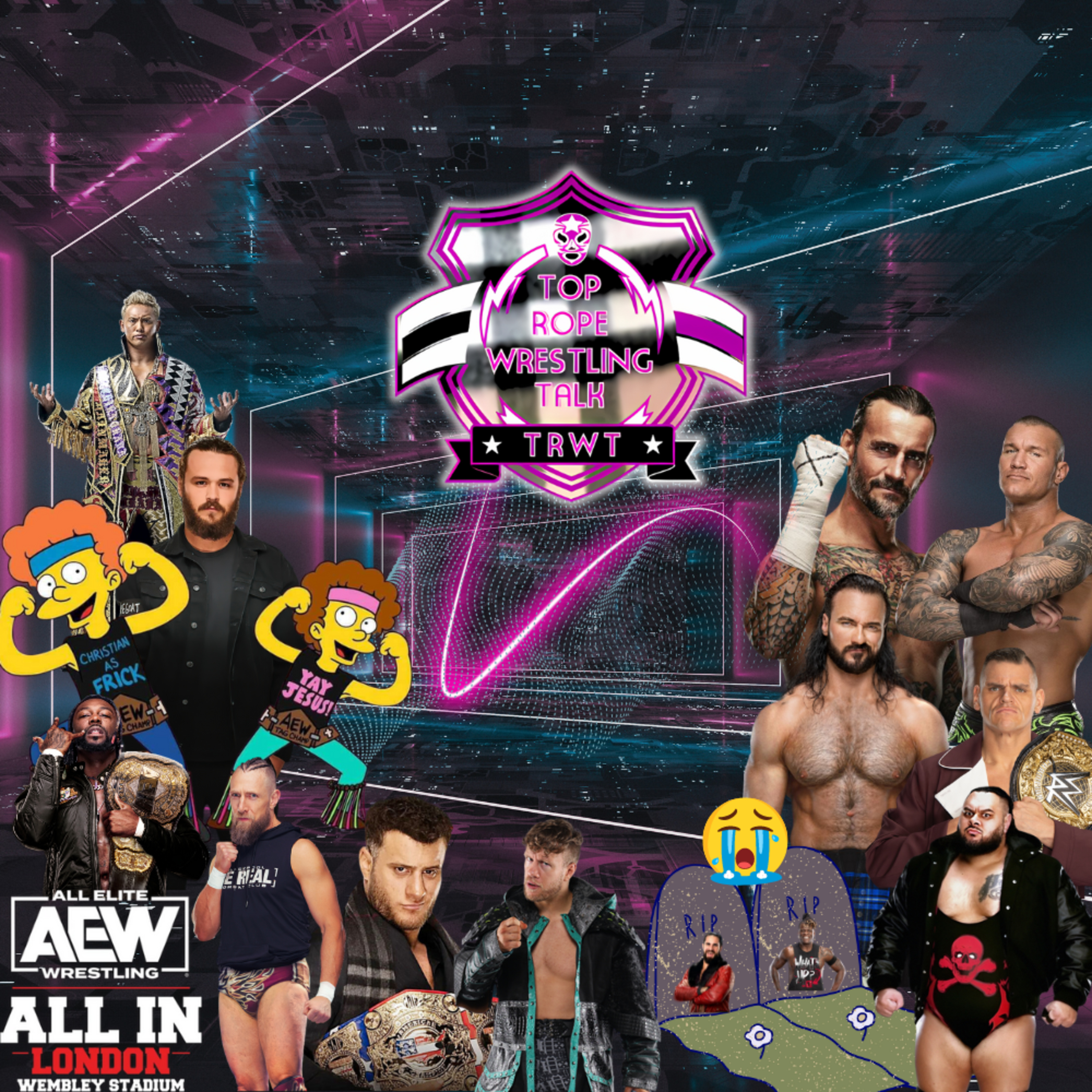 TRWT: The Fastest Predictions In Podcast History! AEW All In, WWE and More episode artwork