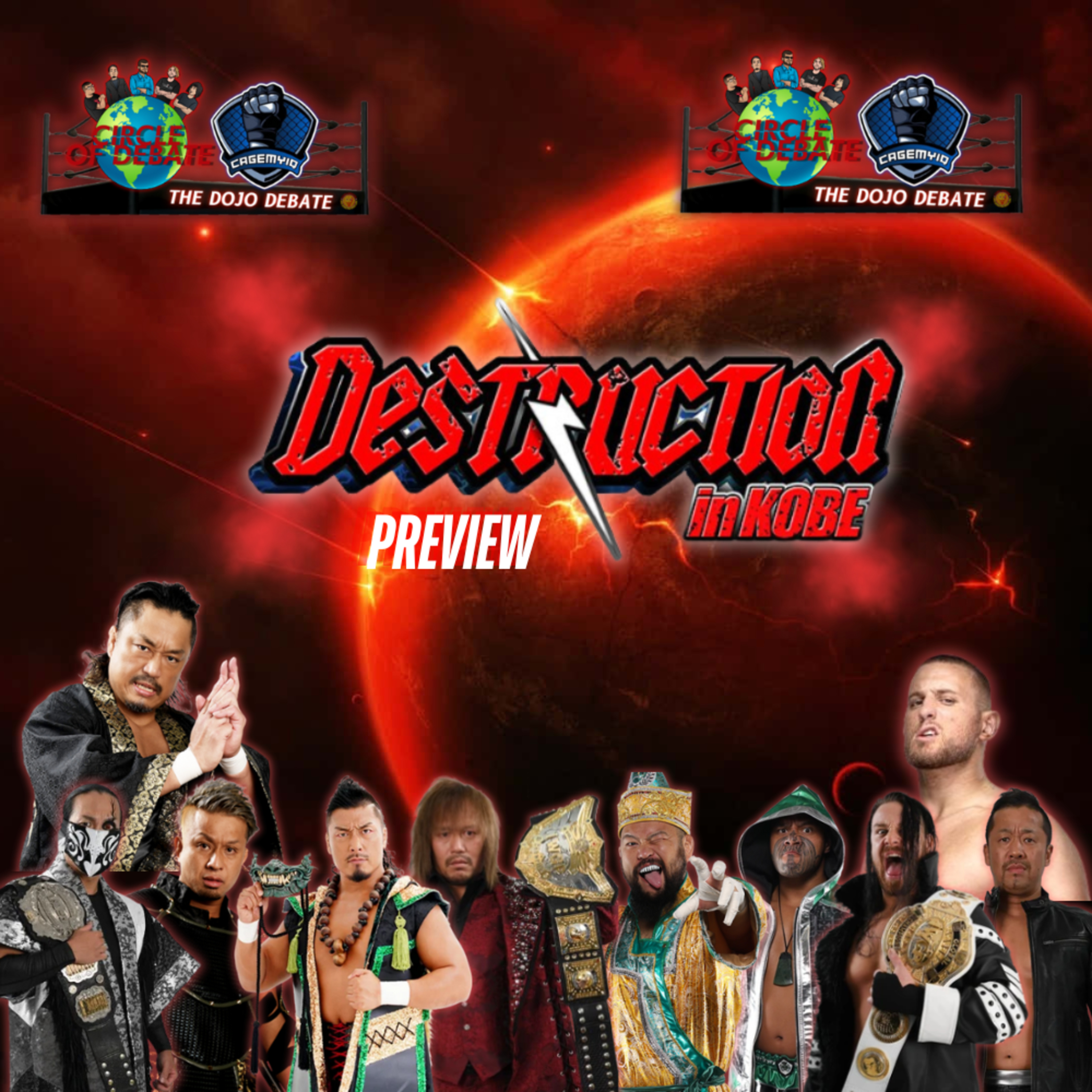 Dojo Debate - NJPW Destruction In Kobe Preview episode artwork