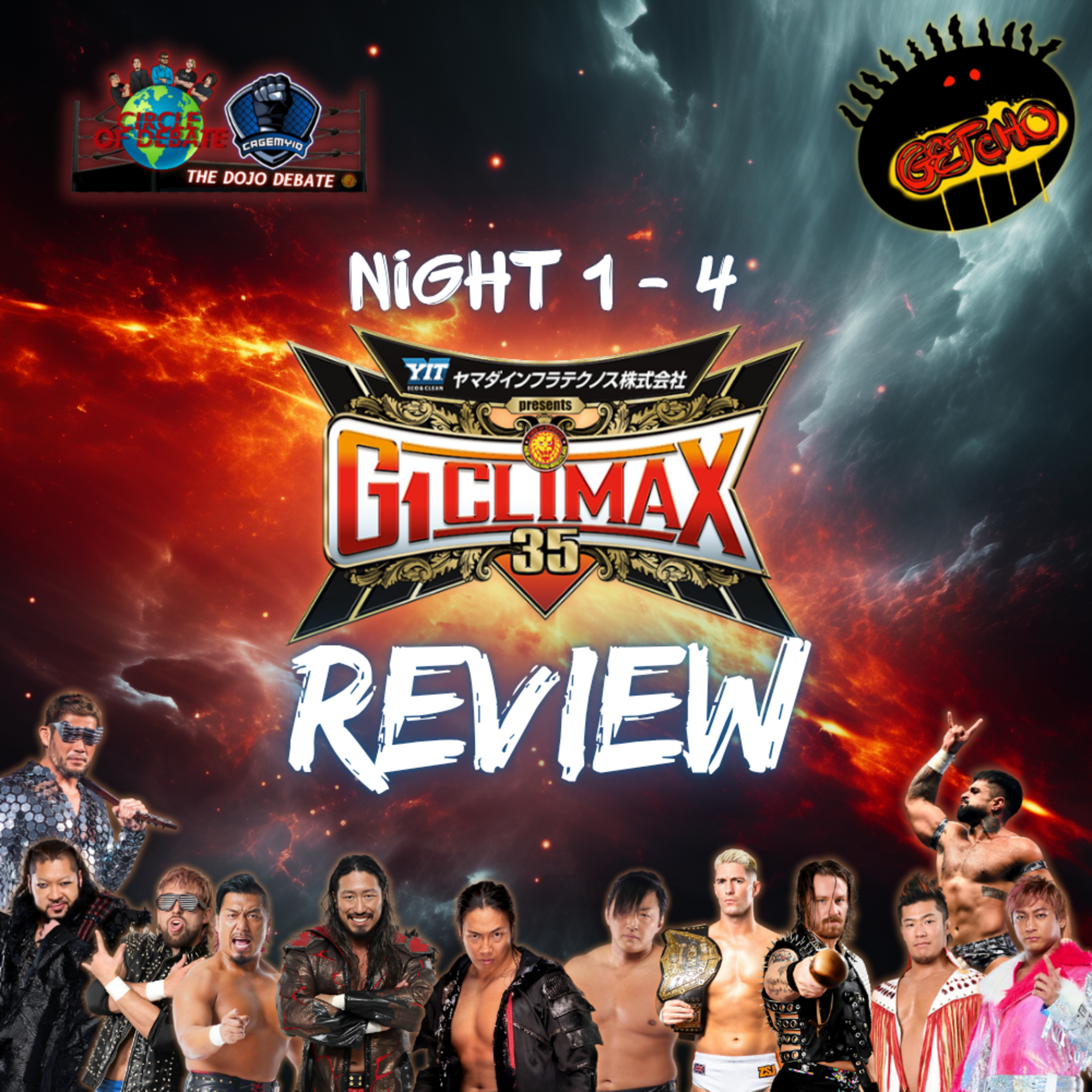 Dojo Debate G1 Climax 35 Night 1 - 4 Review episode artwork
