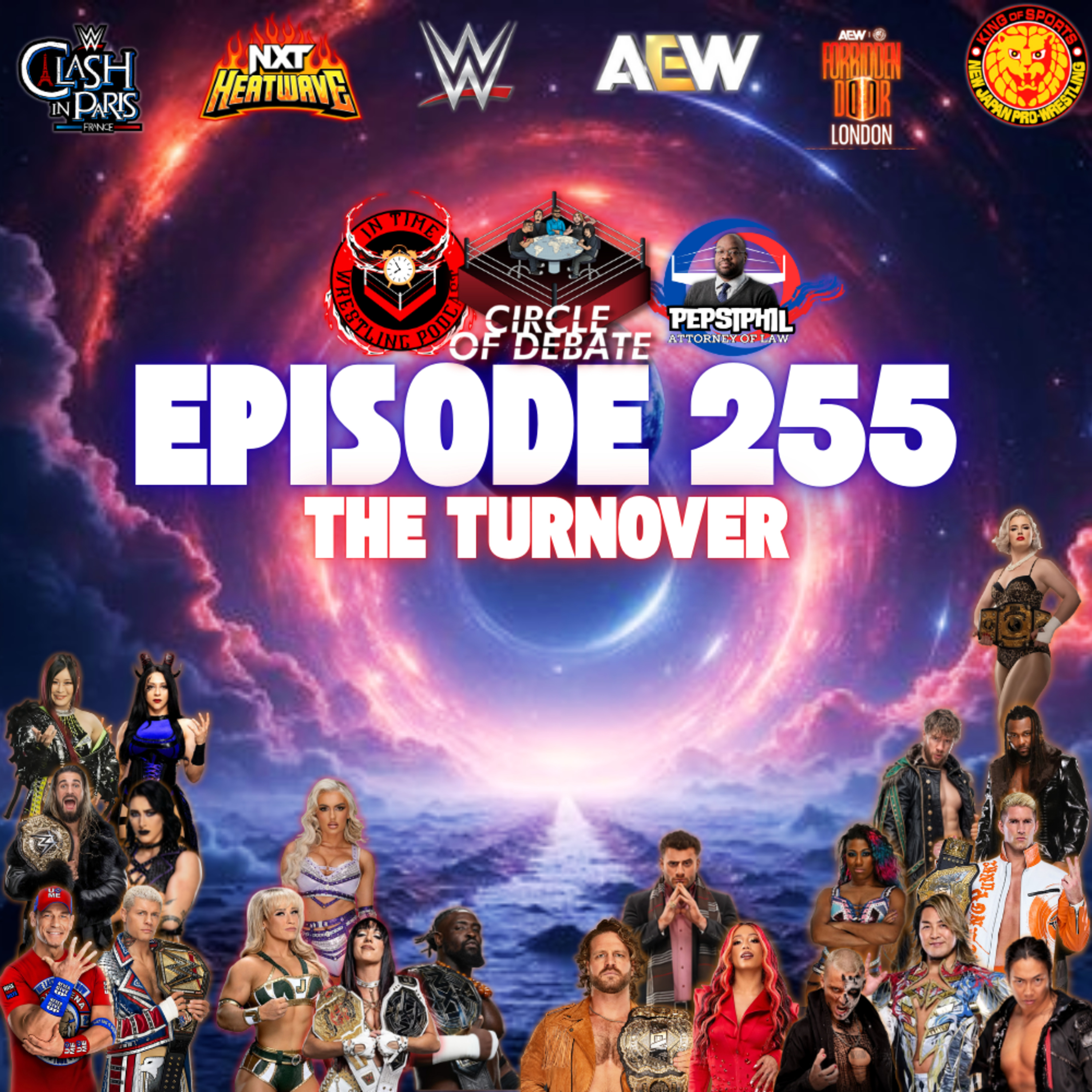 Circle Of Debate - The Turnover (WWE/AEW/NXT/TNA) episode artwork