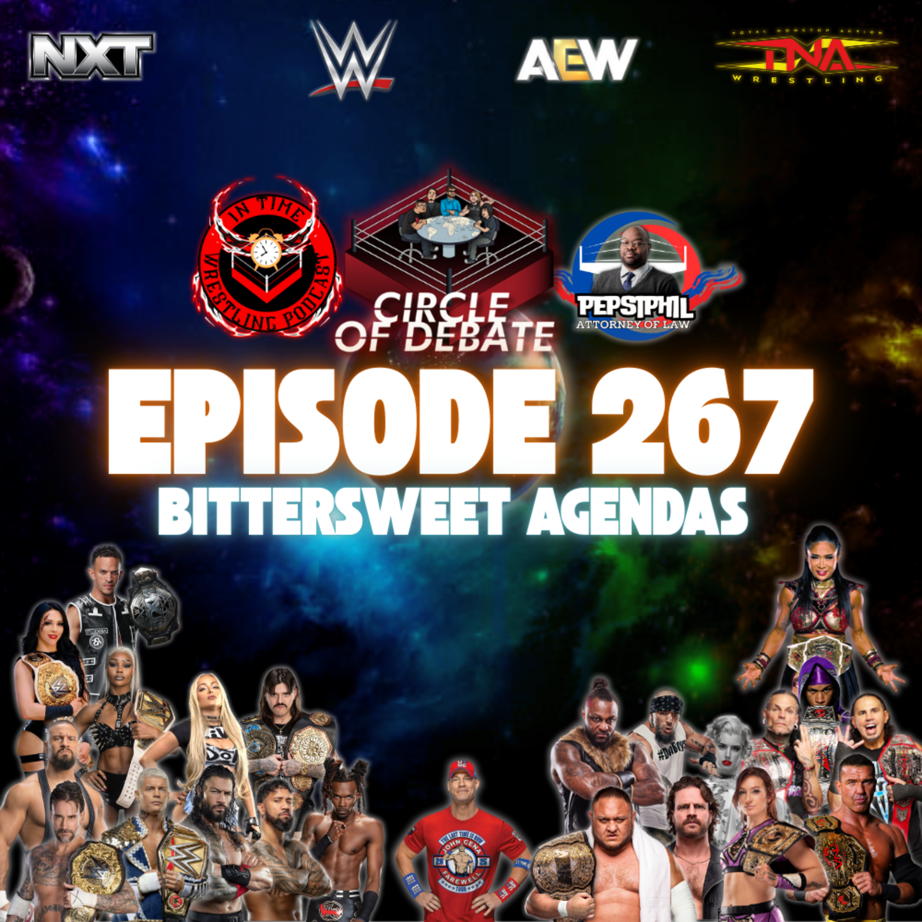 Circle Of Debate - Bittersweet Agendas (WWE/AEW/NXT/TNA) episode artwork