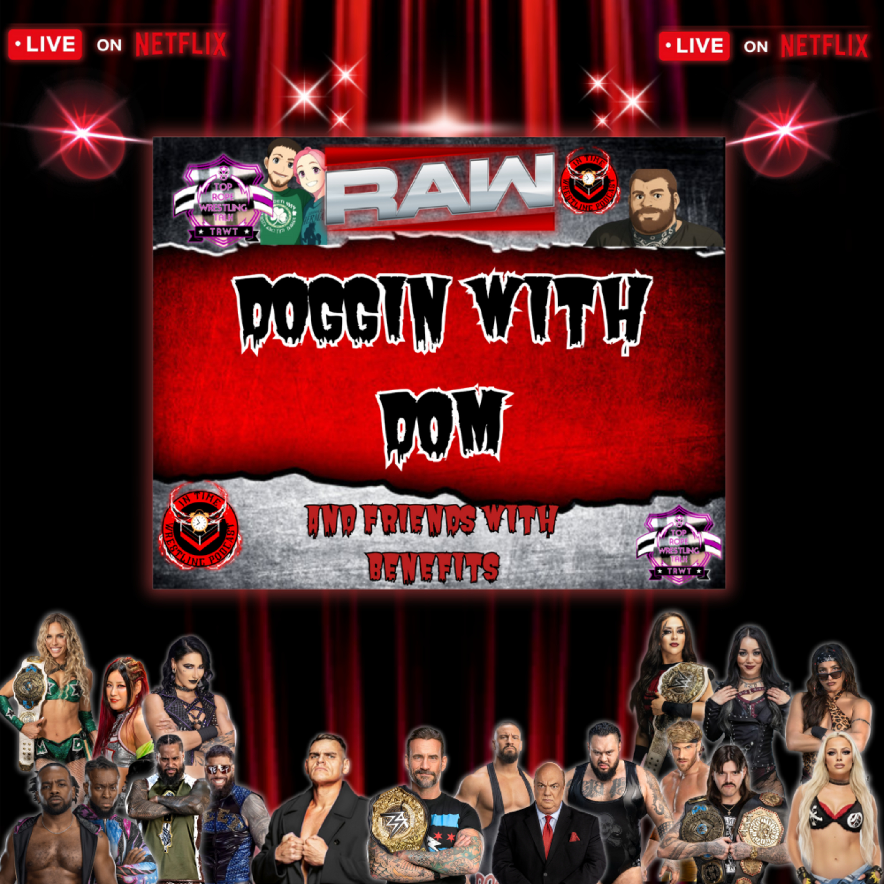 WWE Raw Netflix 12/15/25 Watch Party!!! episode artwork