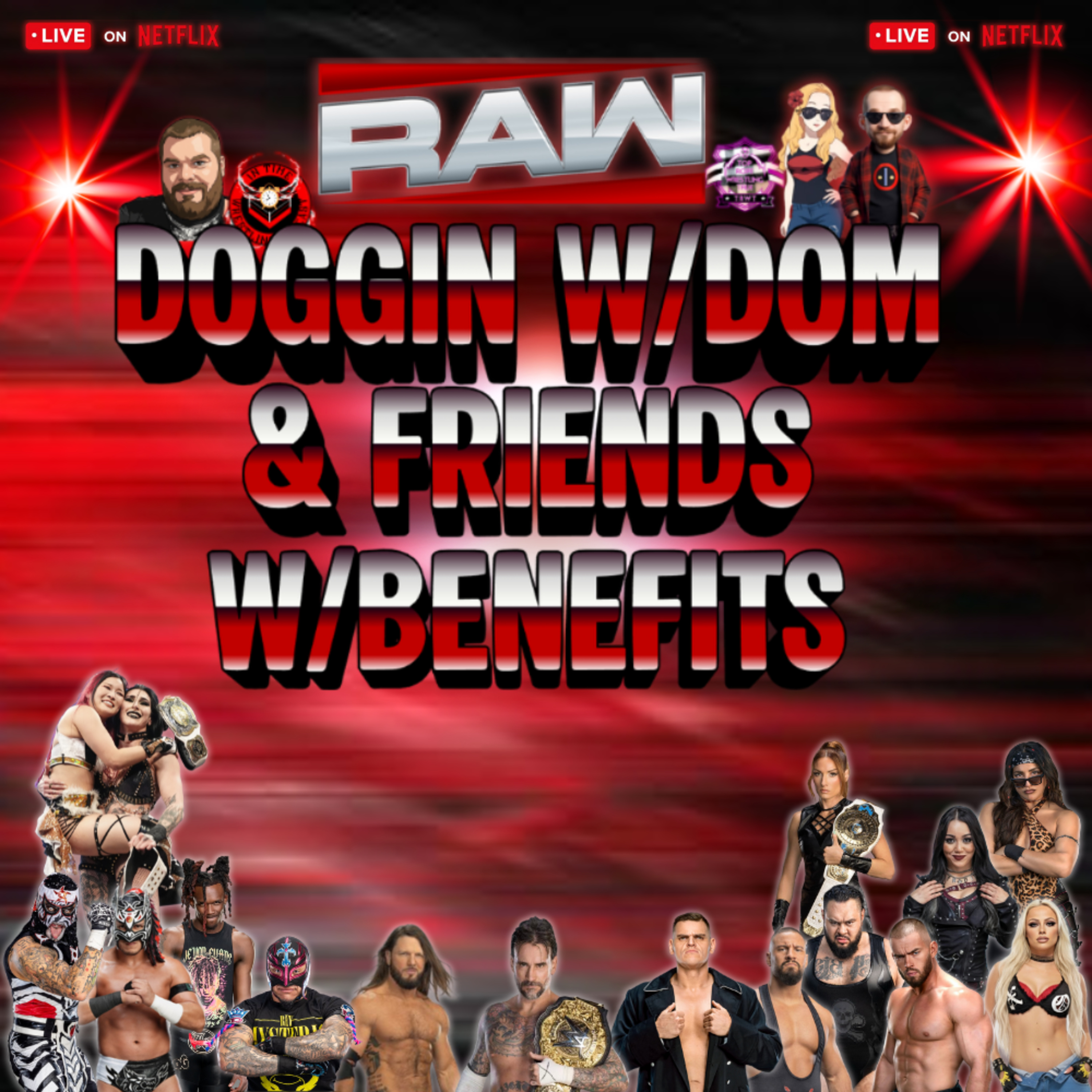 WWE Raw Netflix 01/12/26 Watch Party!!! episode artwork