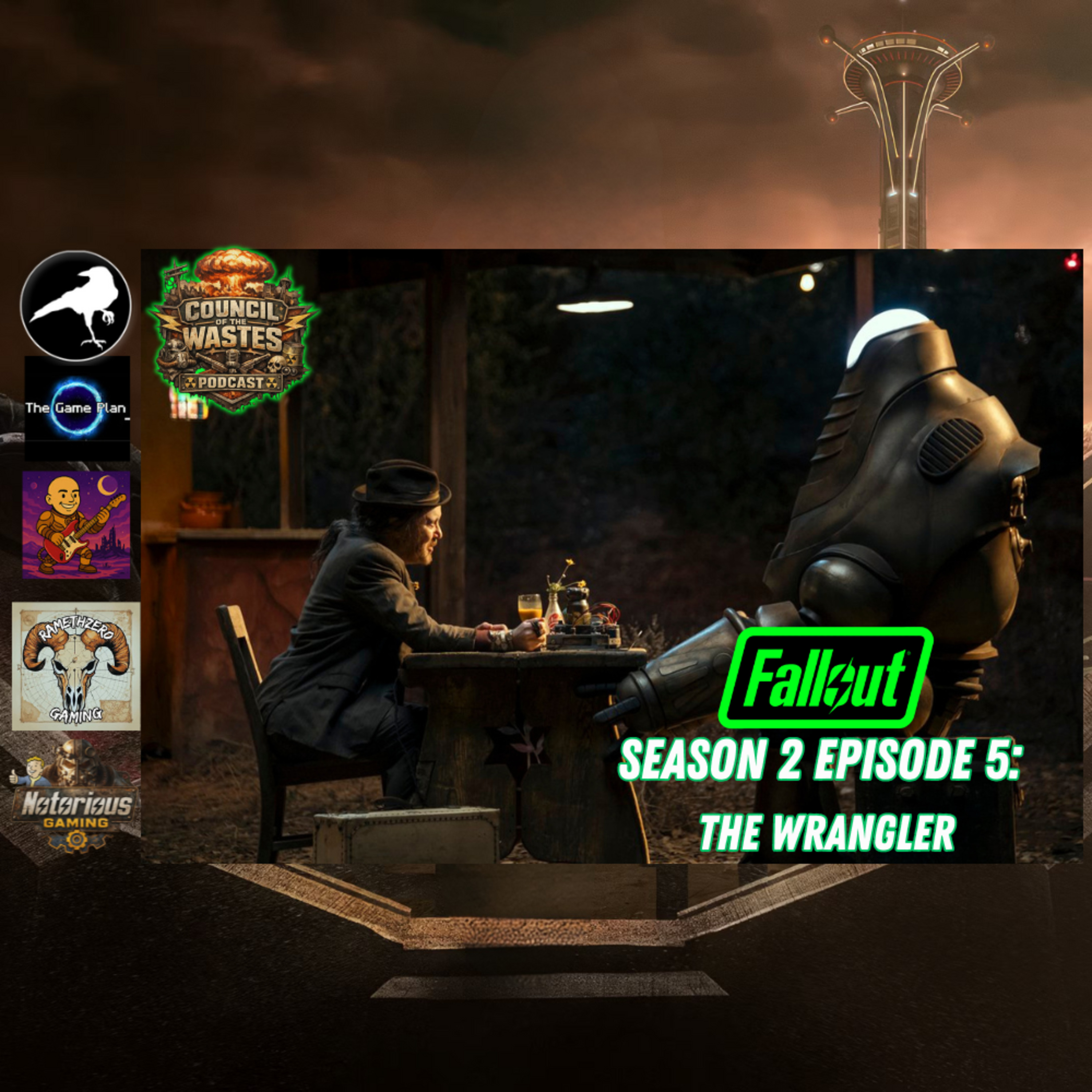Fallout Series Season 2 Episode 5 The Wrangler: The Council of The Wastes Podcast episode artwork