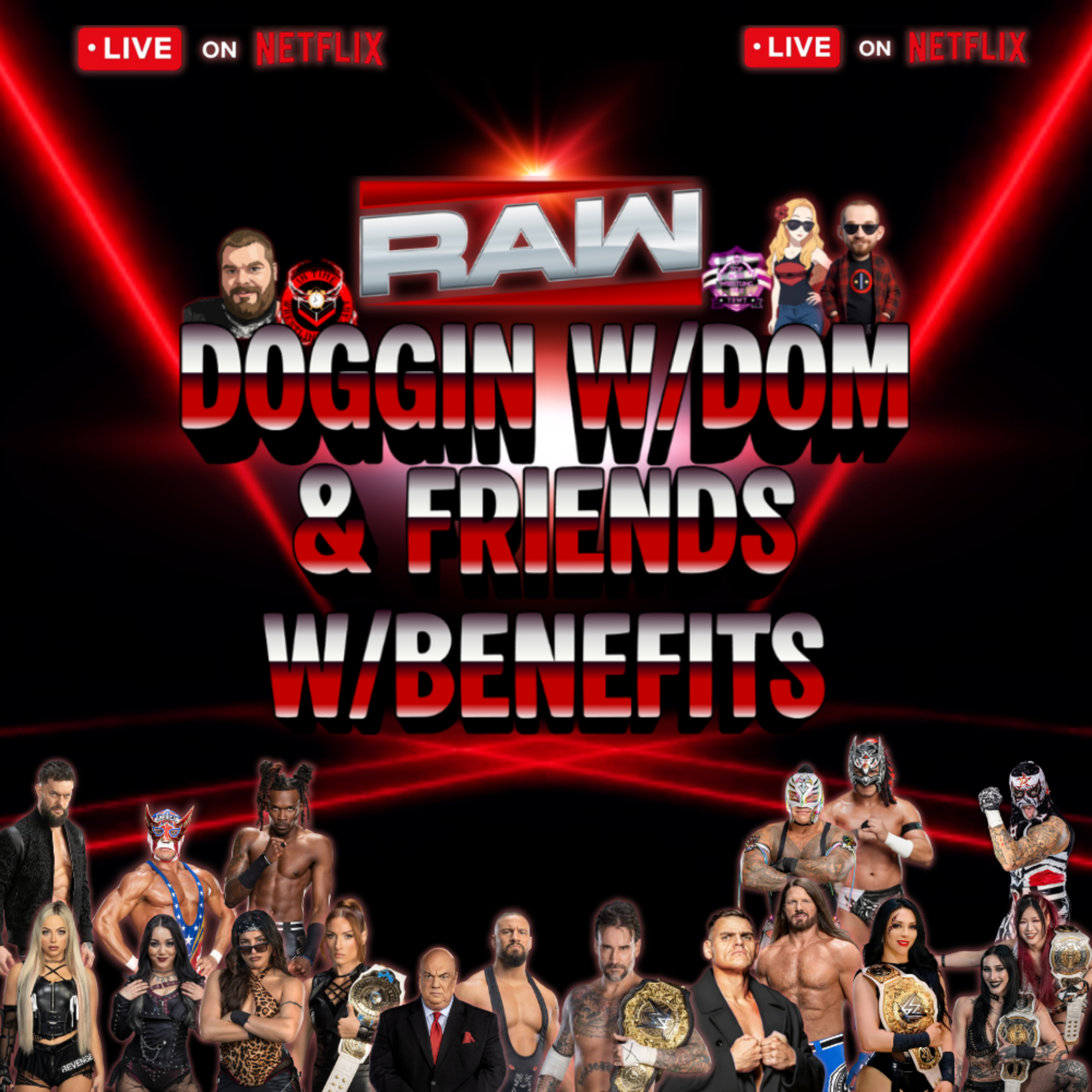 WWE Raw Netflix 01/26/26 Watch Party!!! episode artwork