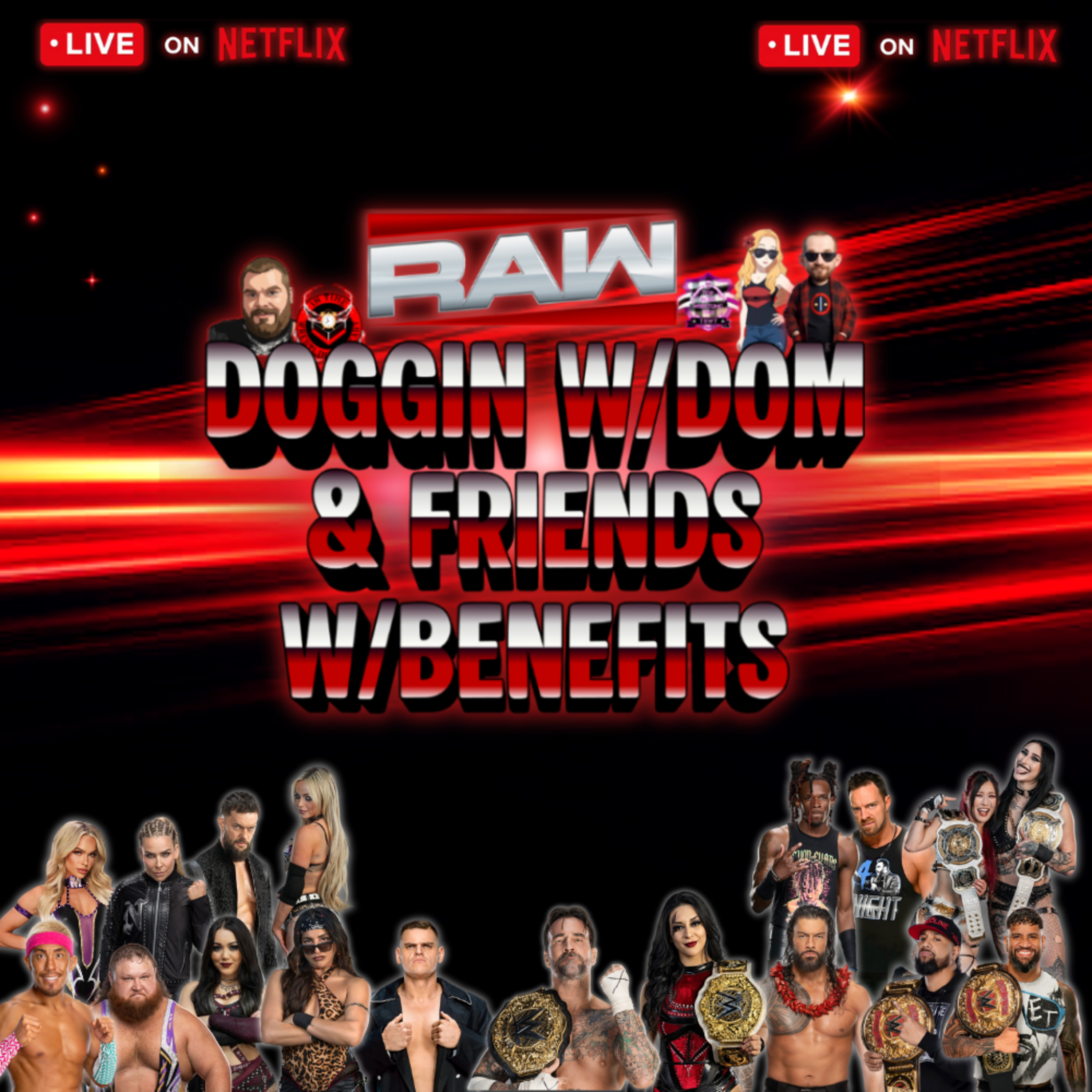 WWE Raw Netflix 02/09/26 Watch Party!!! episode artwork