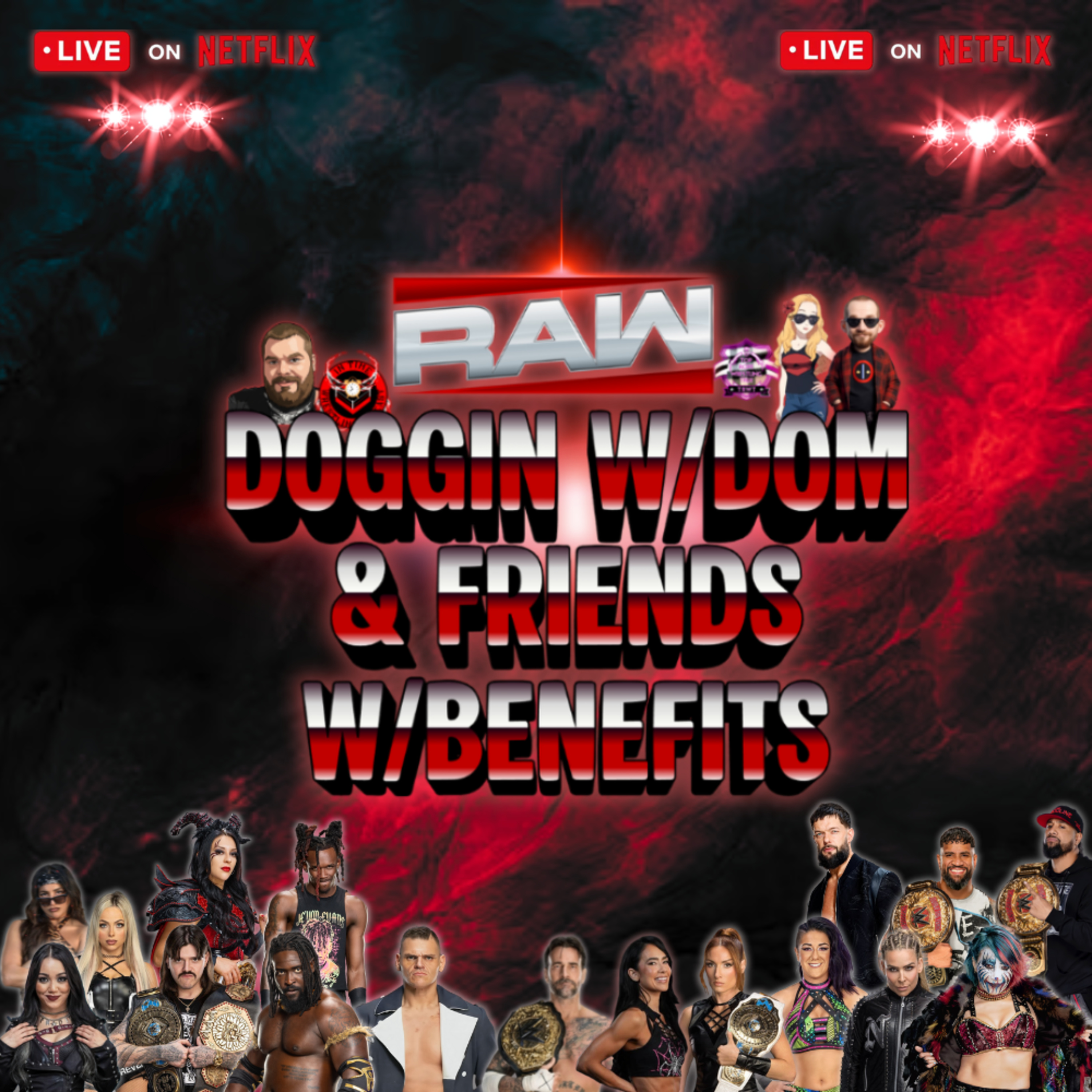 WWE Raw Netflix 02/16/26 Watch Party!!! episode artwork