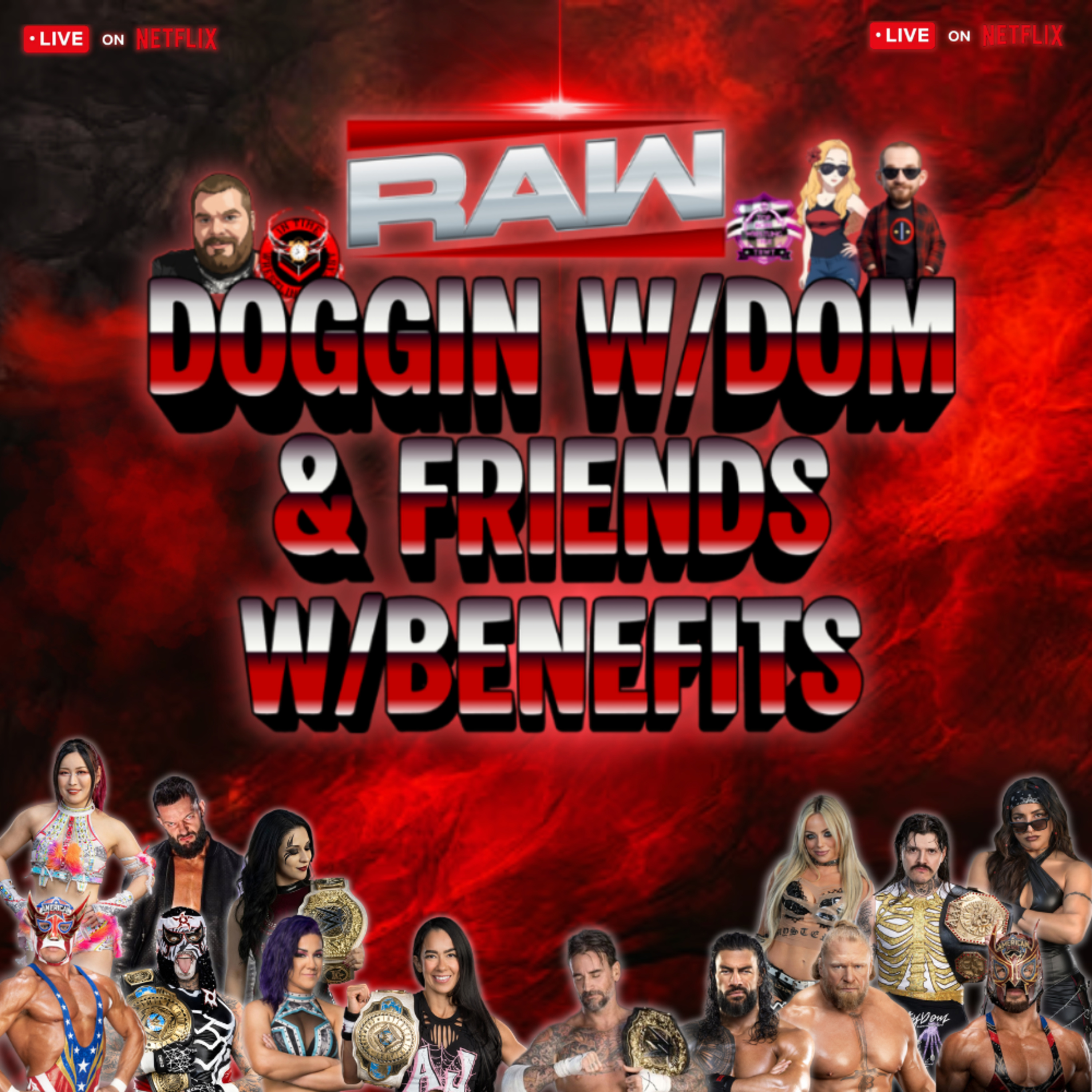 WWE Raw Netflix 03/16/26 Watch Party!!! episode artwork
