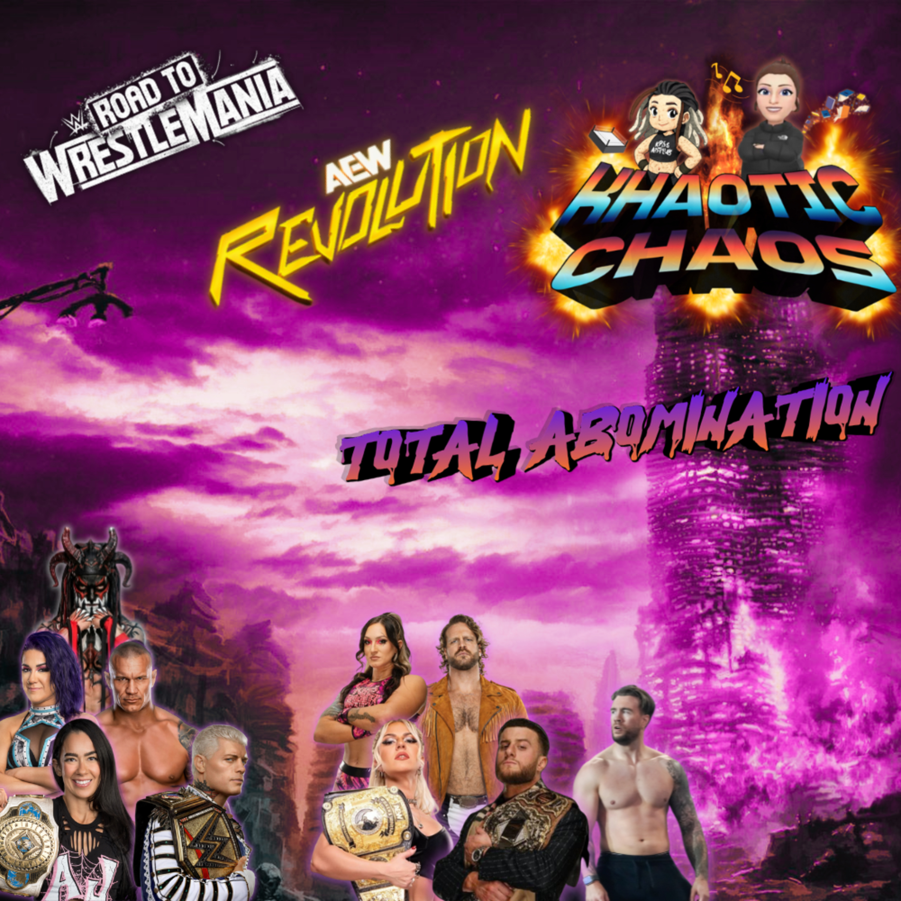 Khaotic Chaos - Total Abomination (AEW/WWE/NXT/TNA) episode artwork