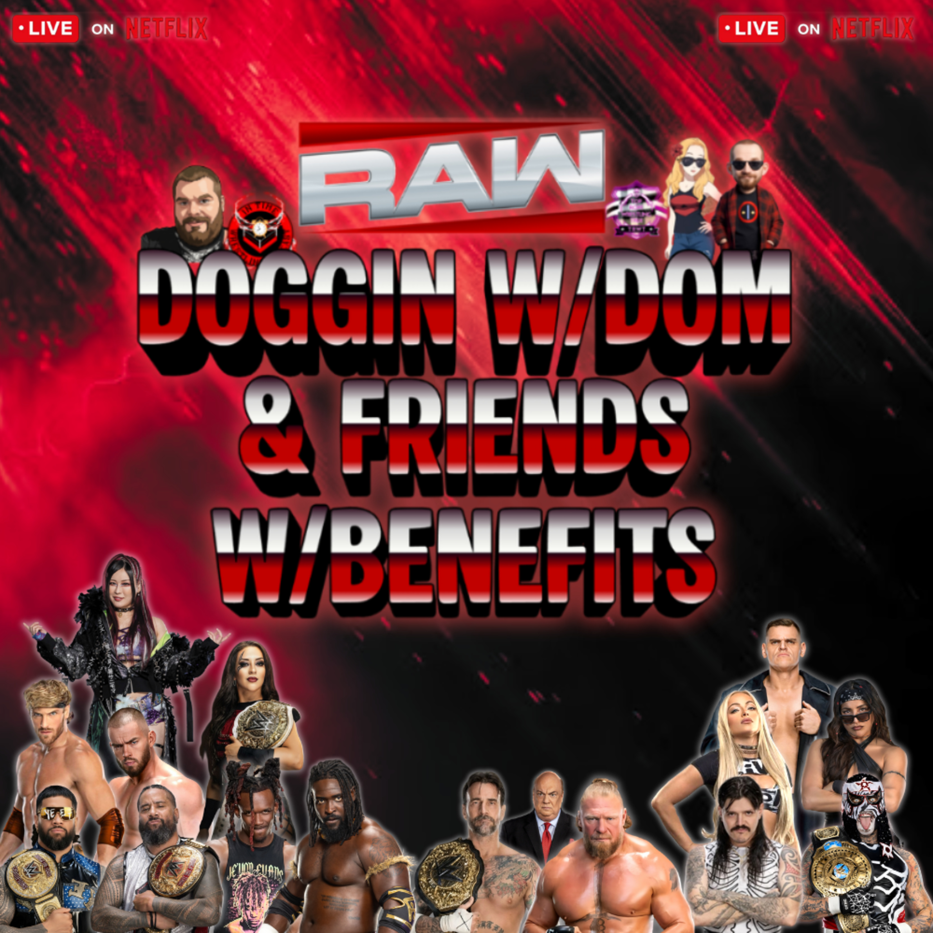 WWE Raw Netflix 03/23/26 Watch Party!!! episode artwork