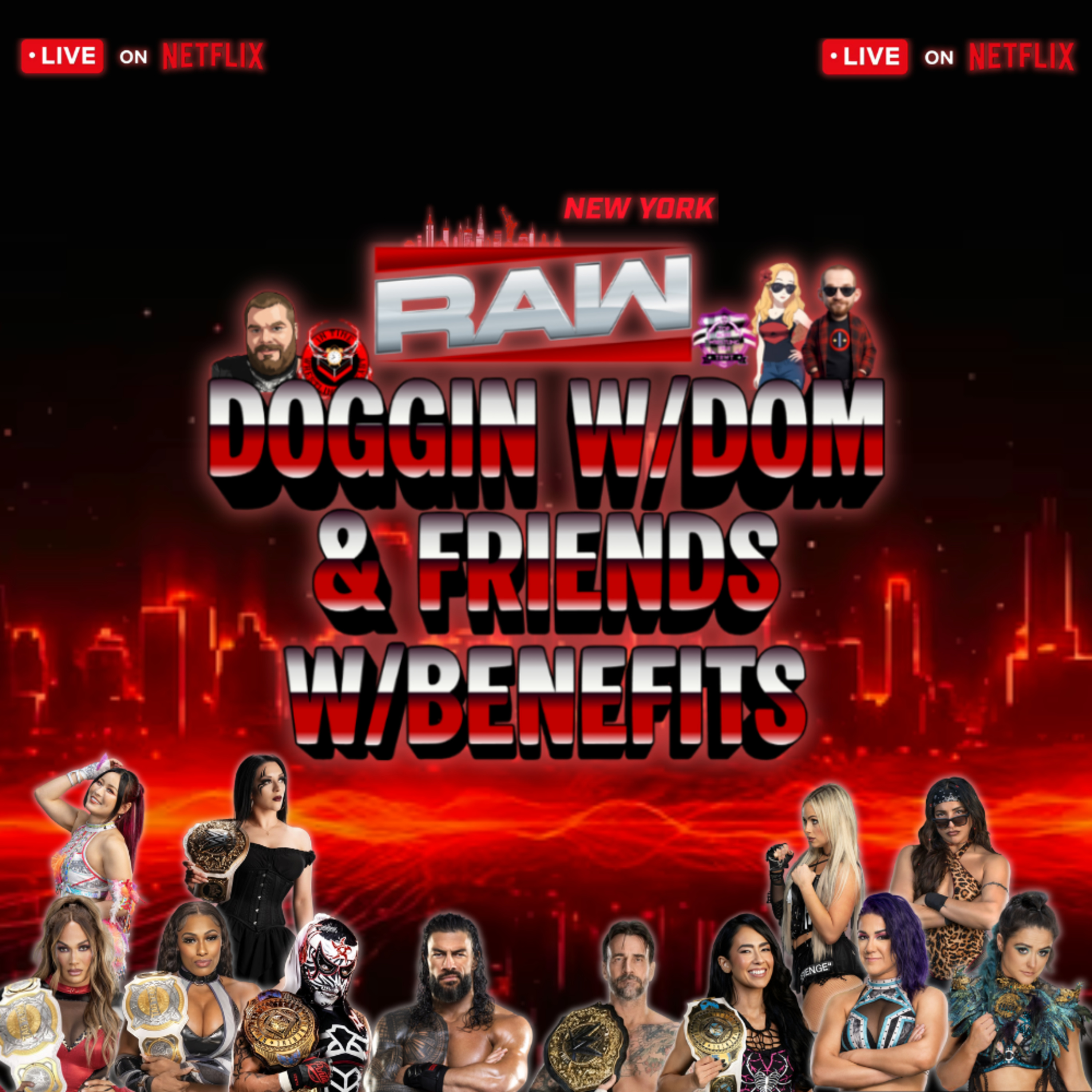 WWE Raw Netflix 03/30/26 Watch Party!!! episode artwork