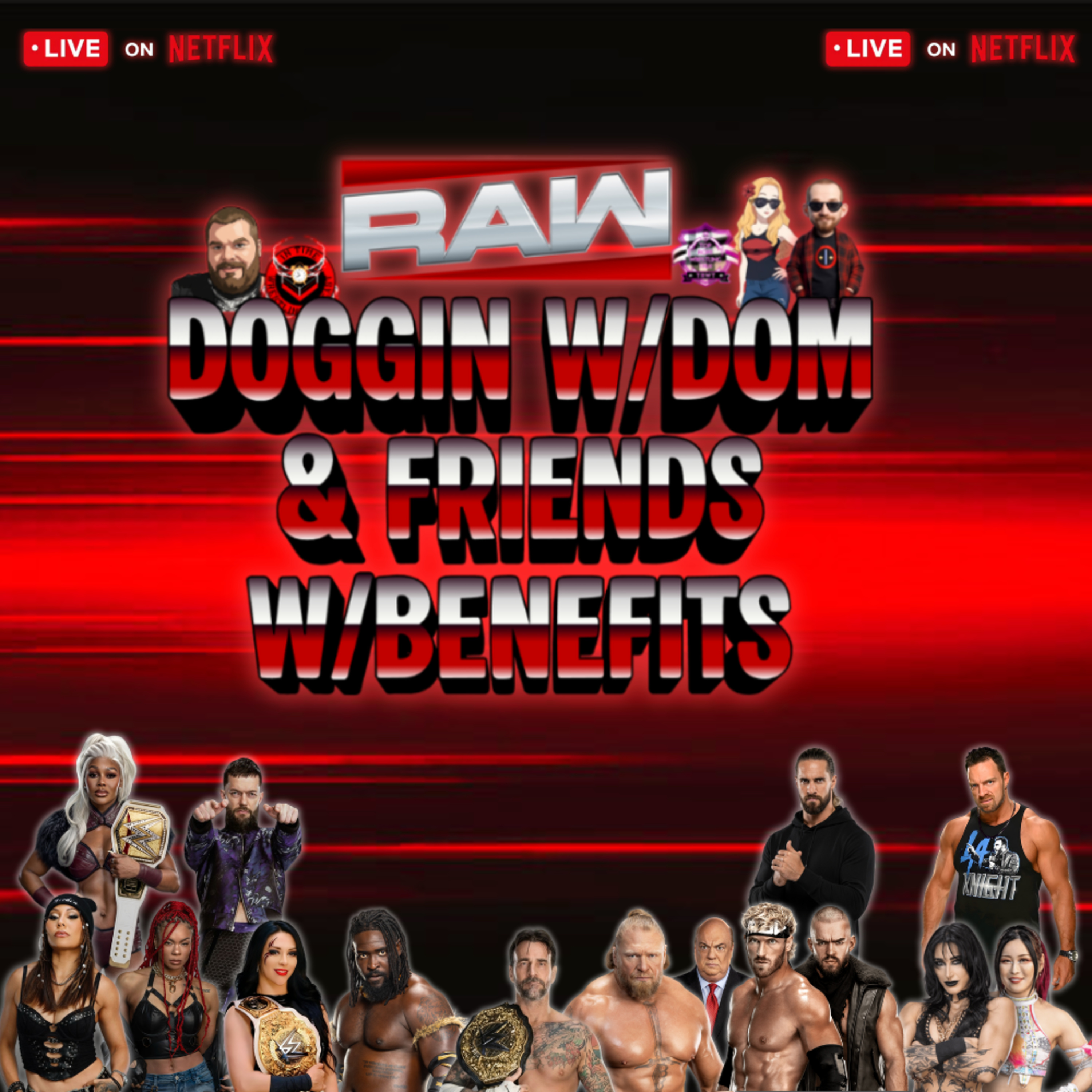 WWE Raw Netflix 04/06/26 Watch Party!!! episode artwork