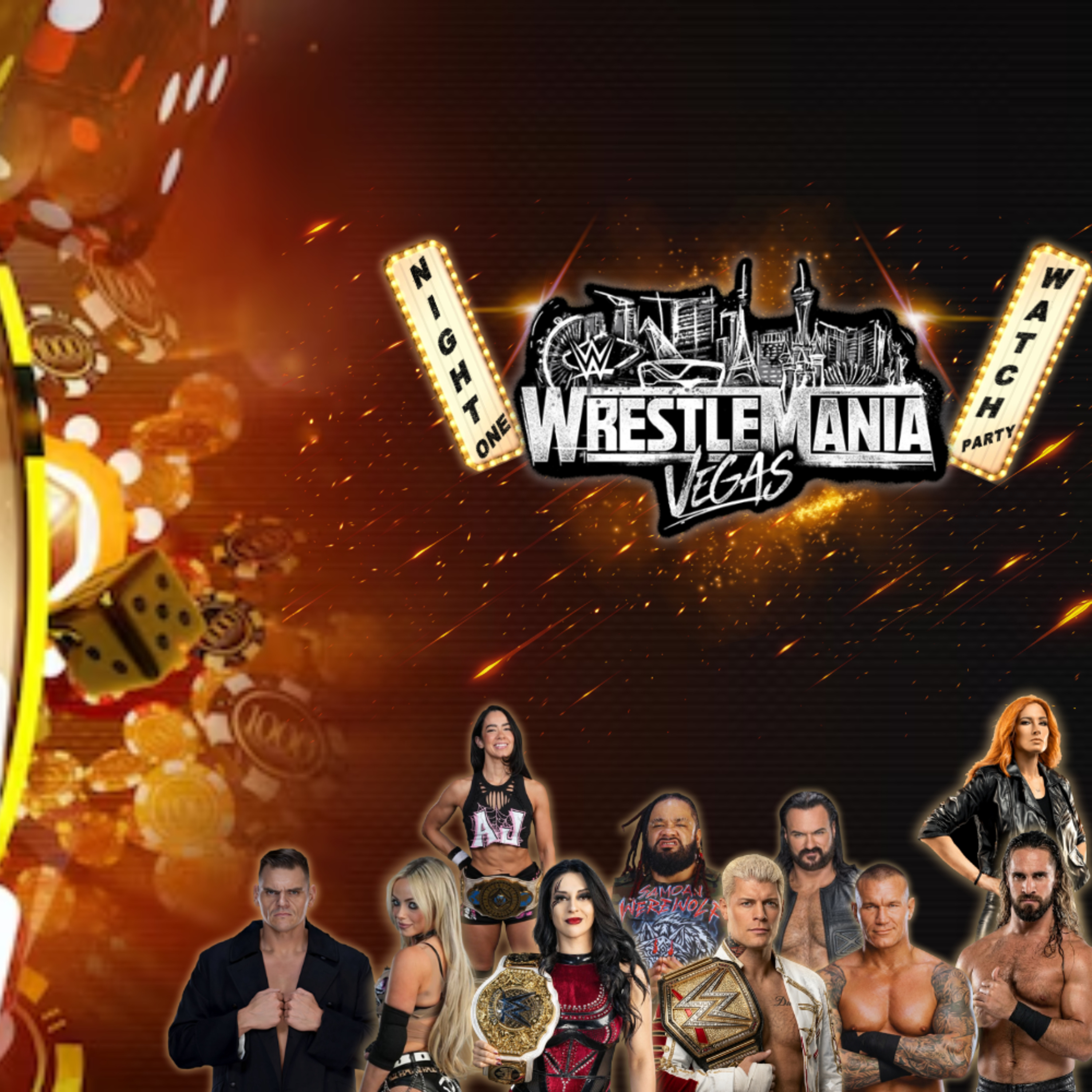 WWE Wrestlemania 42 Night 1 Watch Party!!! episode artwork