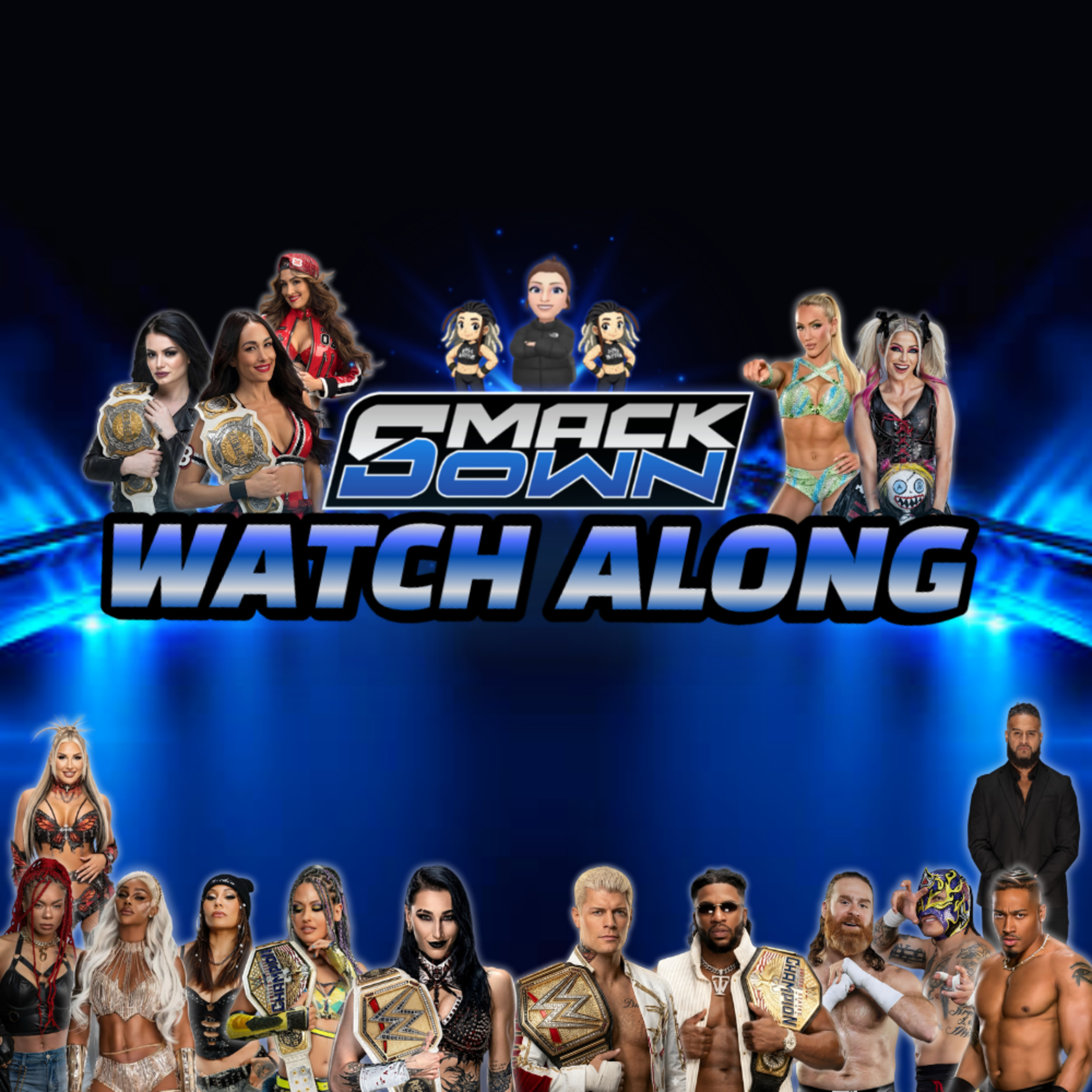  WWE Friday Night Smackdown After Mania 04/24/26 Watch Party!!!! episode artwork