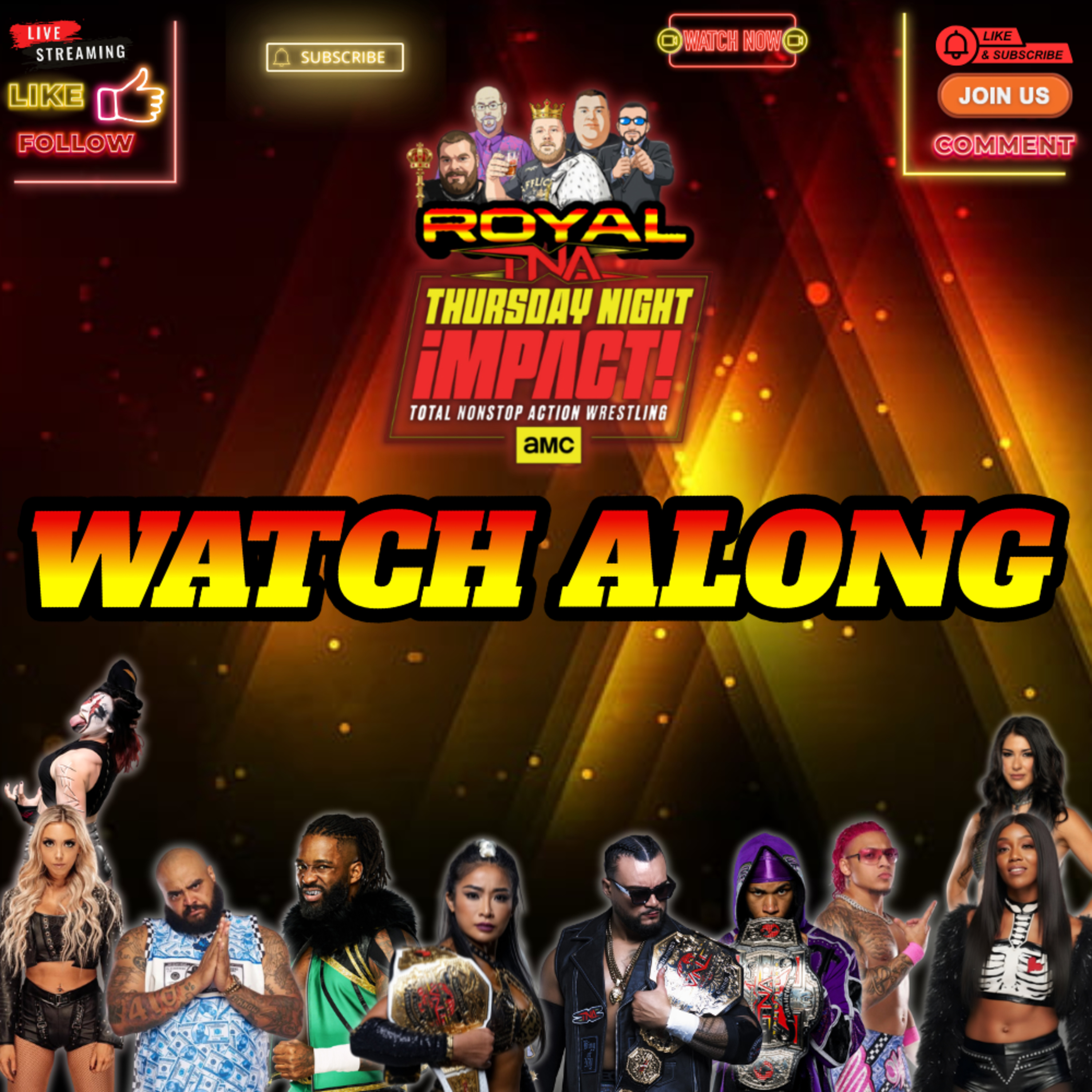 TNA Wrestling Thursday Night Impact 05/14/26 Watch Along Live Stream!!! #tnaimpact #tnawrestling episode artwork