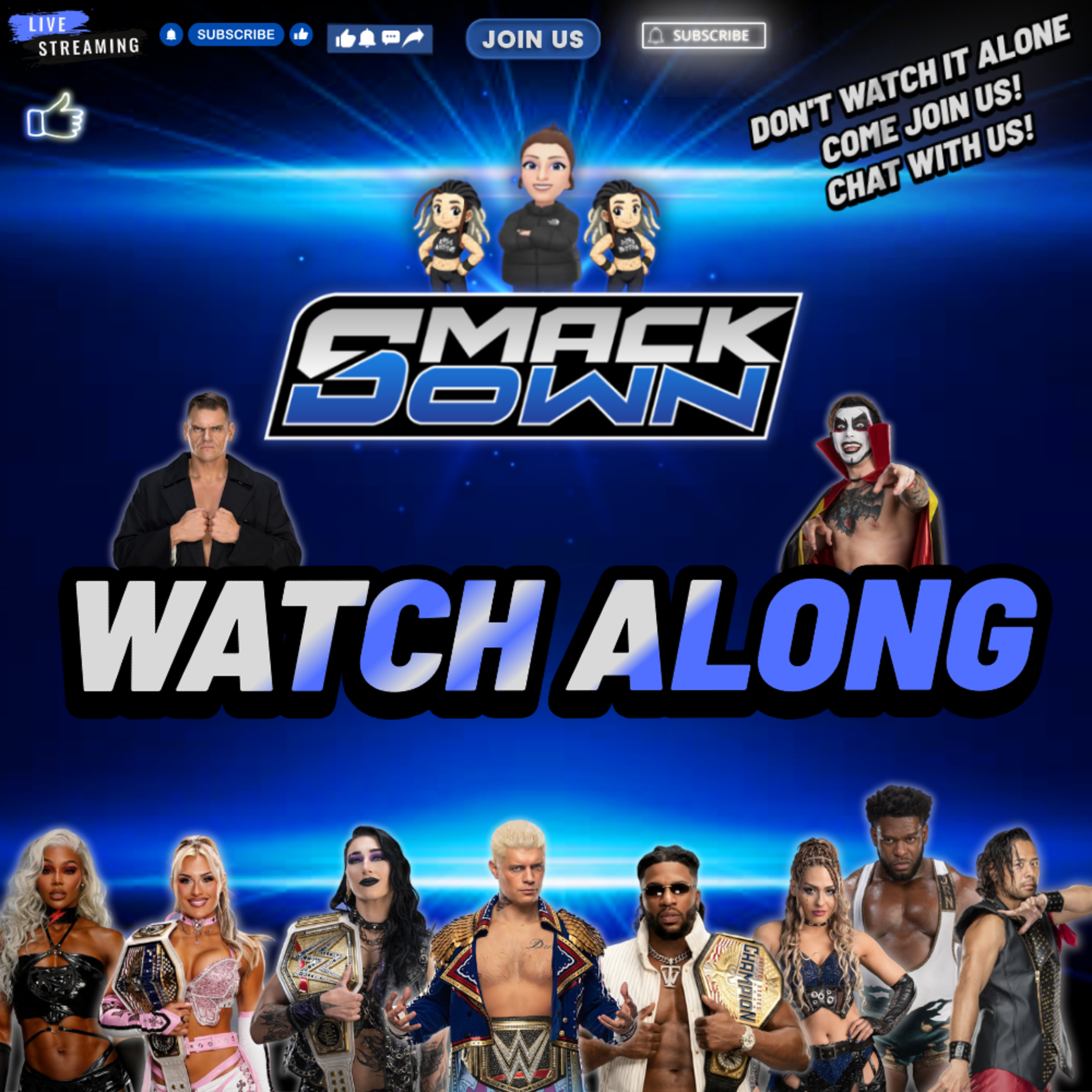  WWE FRIDAY NIGHT SMACKDOWN LIVE STREAM!!! | MAY 22, 2026 episode artwork
