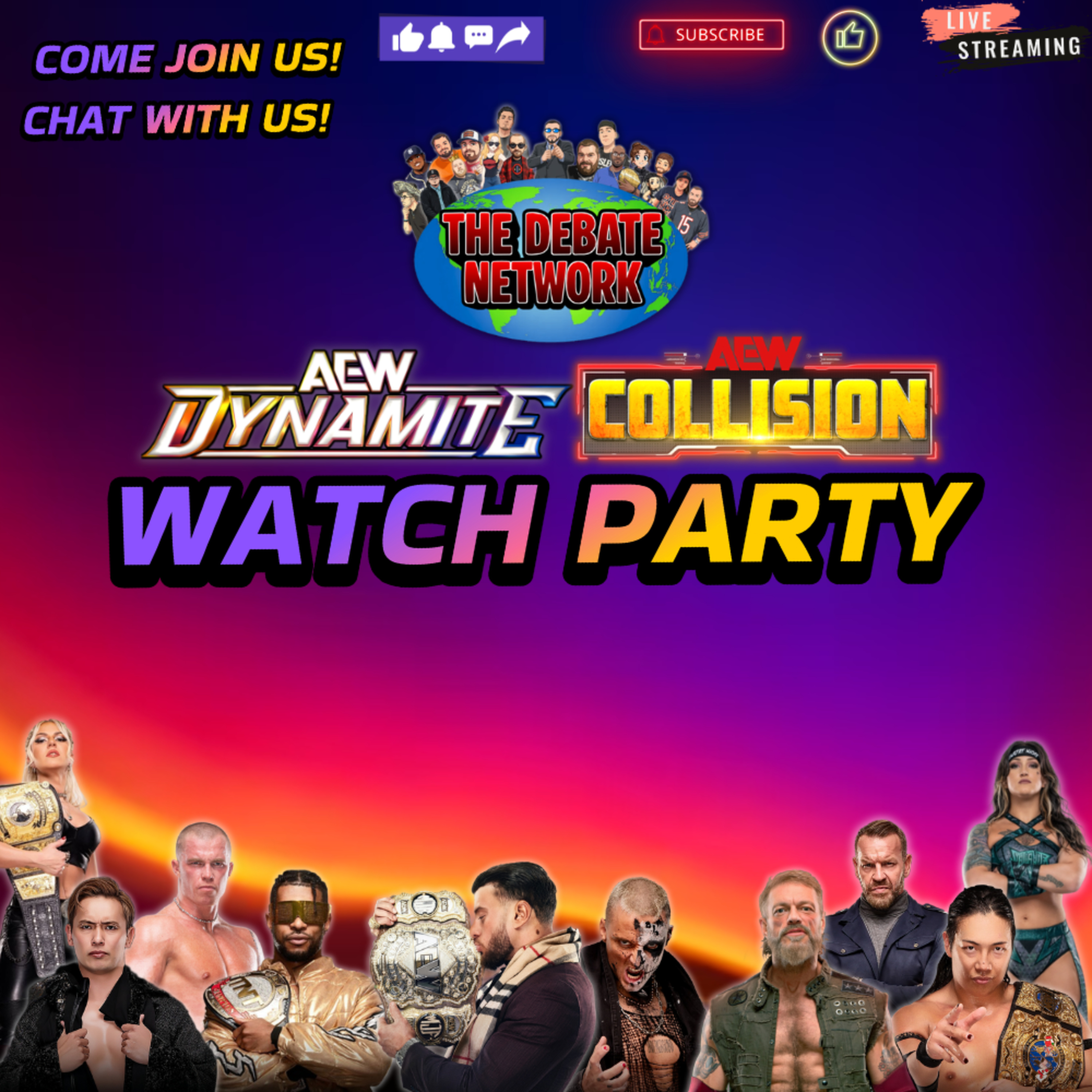 MJF CHAMPIONSHIP CELEBRATION?! AEW Dynamite Live Stream! episode artwork