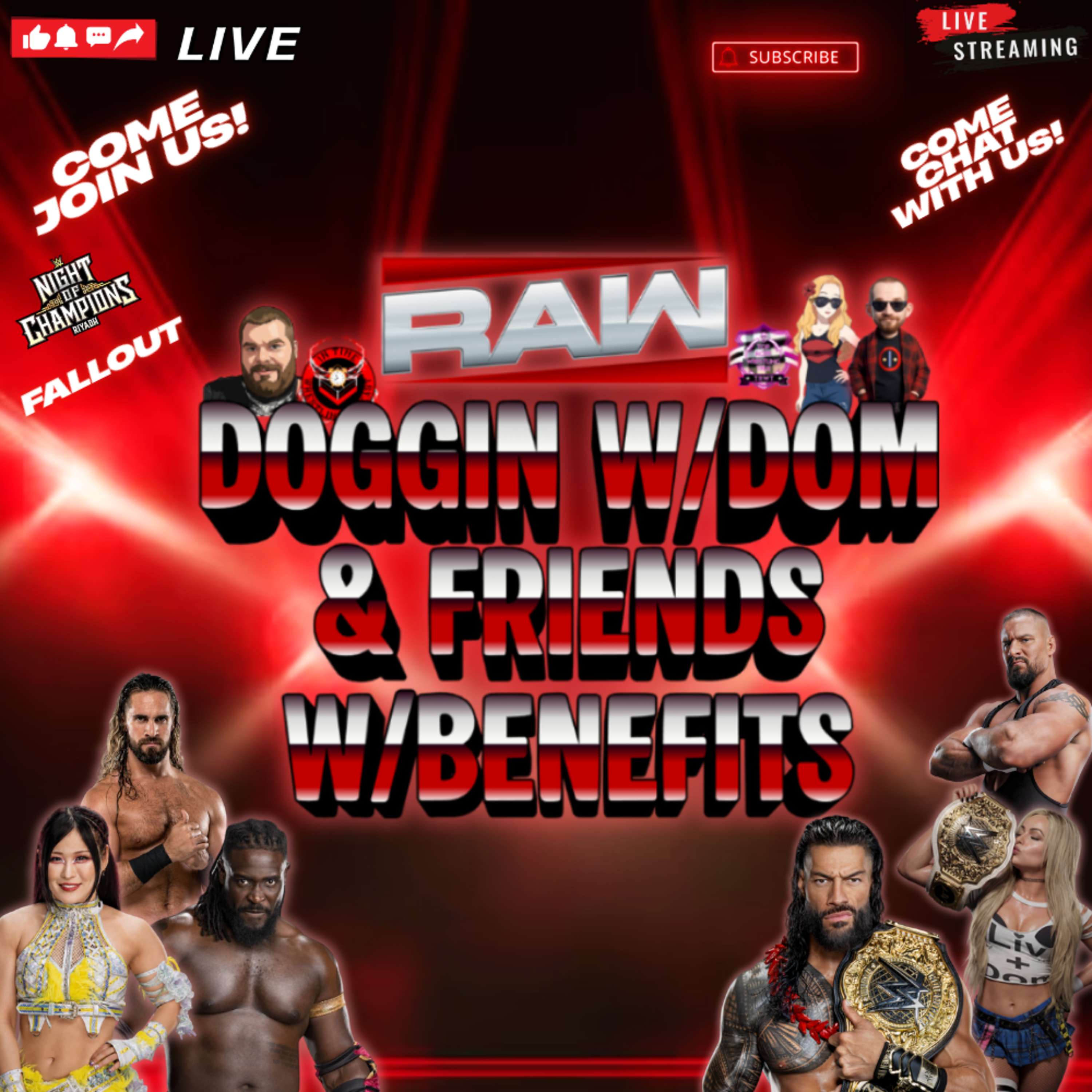  Roman Reigns Returns After Night Of Champions | WWE RAW Live episode artwork