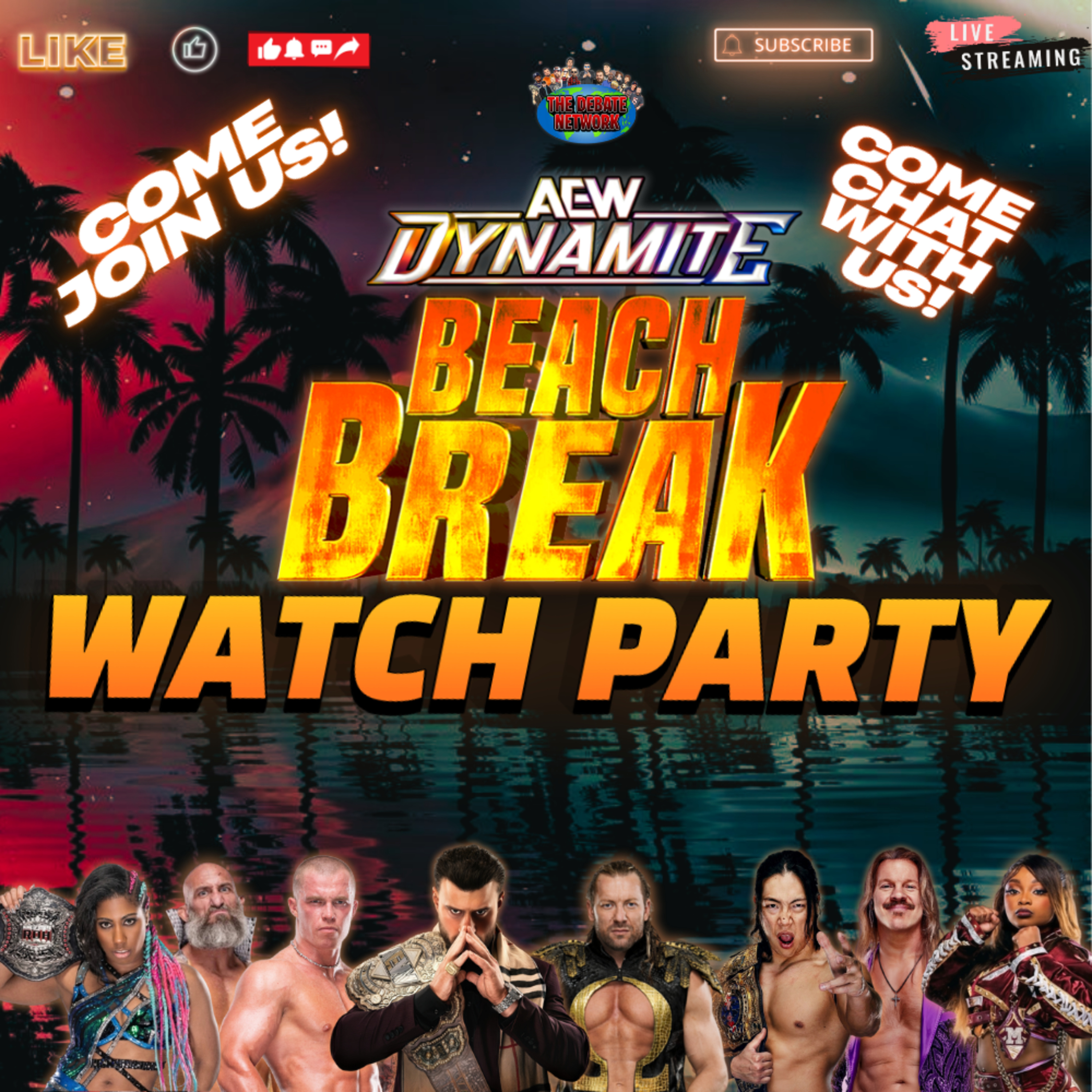 Kenny Omega vs MJF for the World Championship | AEW Dynamite Beach Break Live Reaction episode artwork