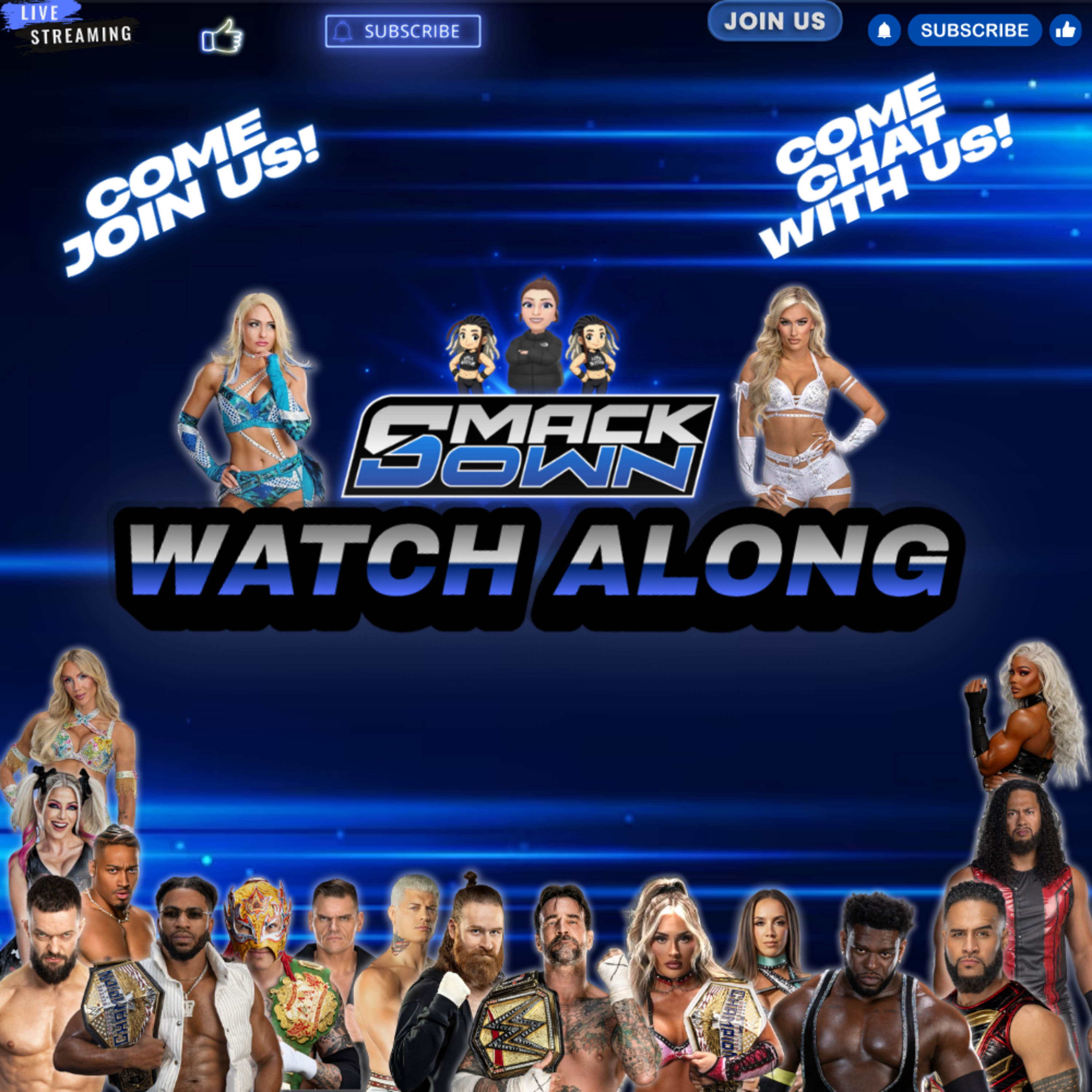 CM PUNK RETURNS AS NEW CHAMPION | SMACKDOWN LIVE WATCH ALONG episode artwork