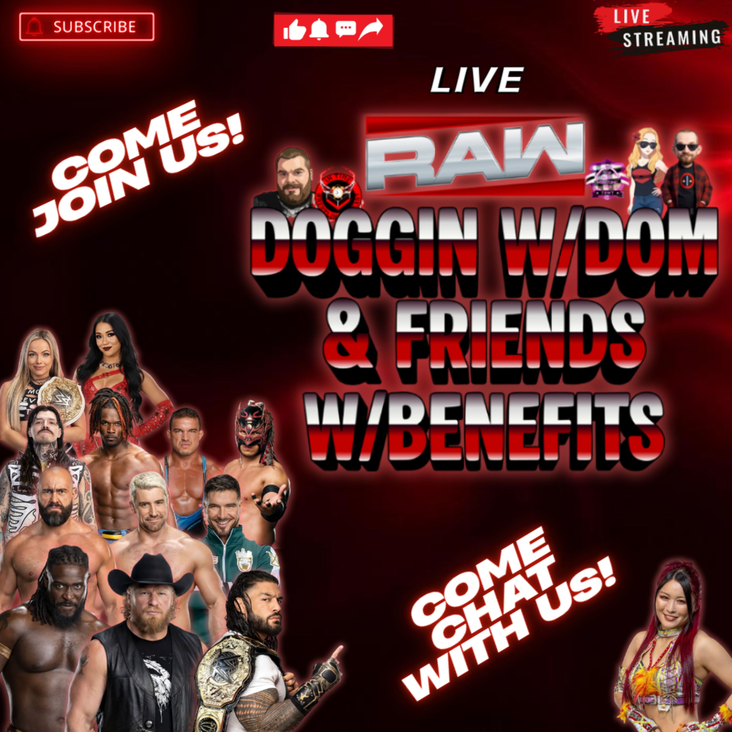 oman Reigns Returns + Championship Gauntlet Match | WWE RAW LIVE episode artwork