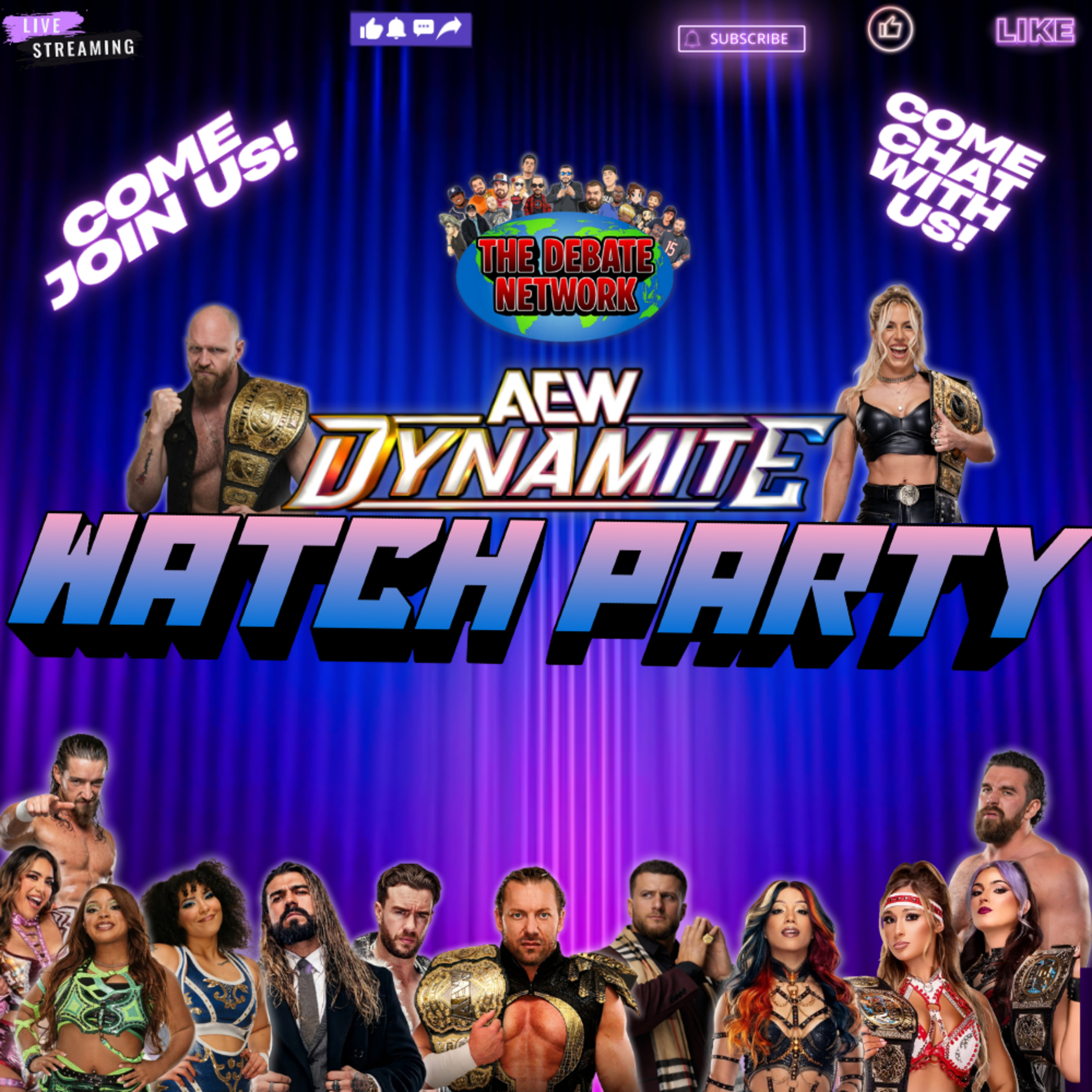 KENNY OMEGA CELEBRATES HIS CHAMPIONSHIP! AEW DYNAMITE LIVE REACTION episode artwork