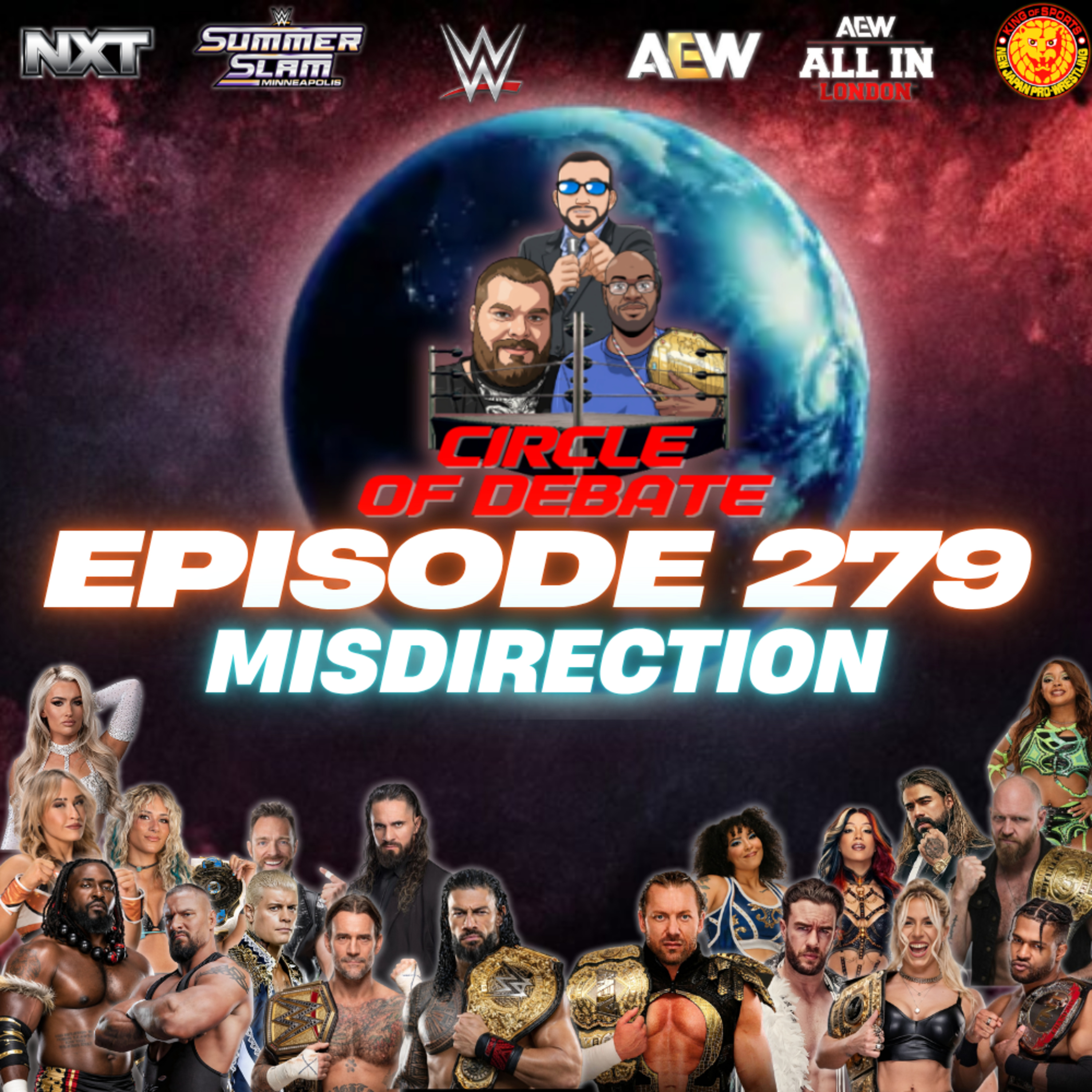 Circle Of Debate - Misdirection (WWE/AEW/NXT/TNA) episode artwork