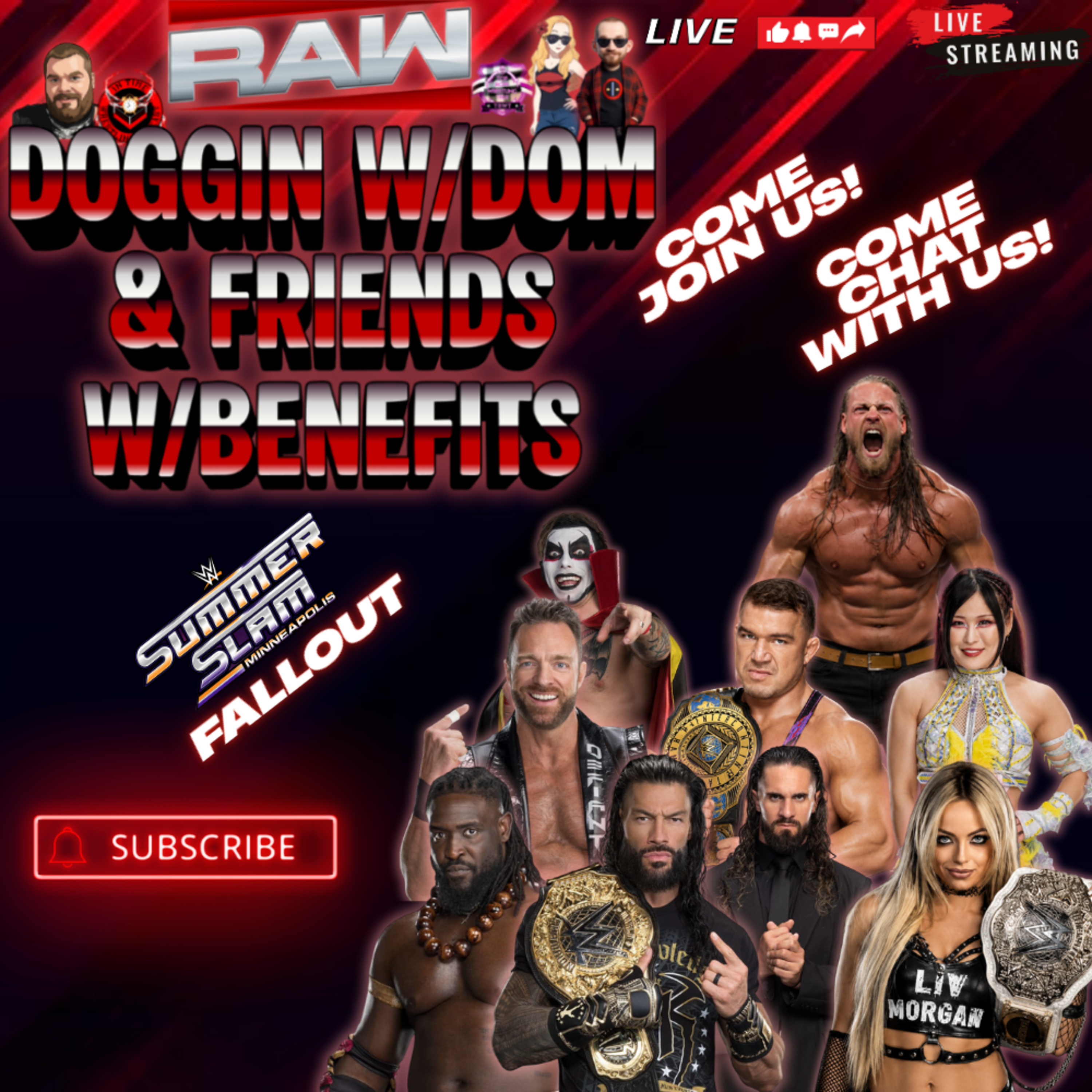  LIVE: RAW After SUMMERSLAM | Roman Reigns, Big Cass Return episode artwork