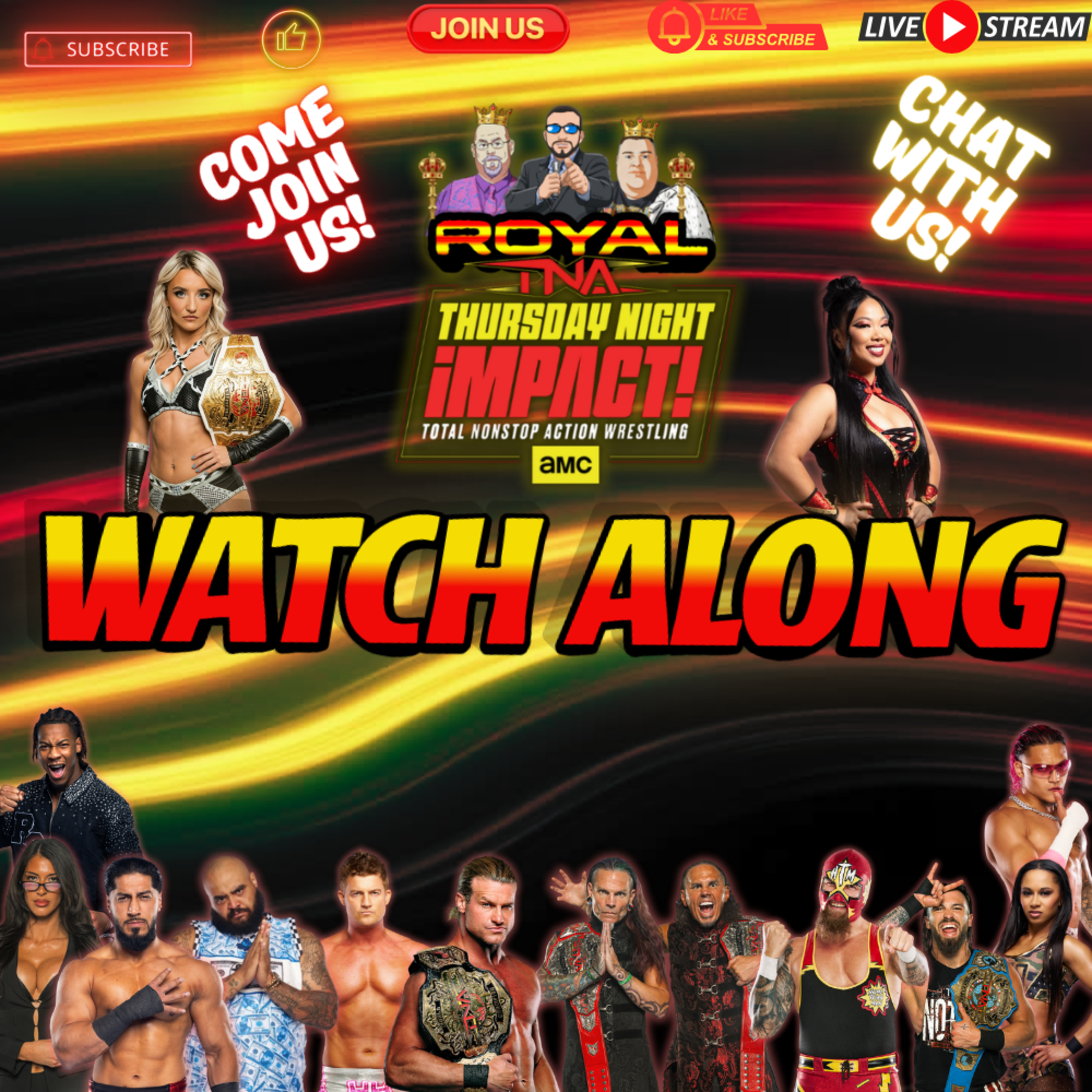  Jeff Hardy and Nic Nemeth Face Off | TNA Live Chat Breakdown episode artwork