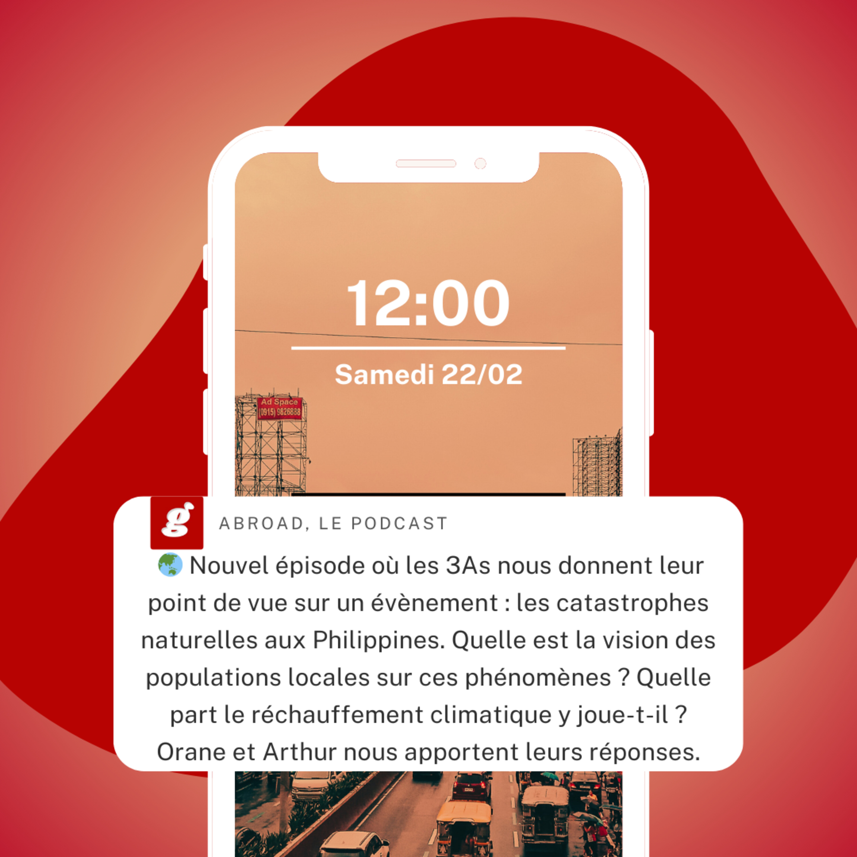 ABROAD S3 EP13 - L’oeil des 3As : Les catastrophes naturelles aux Philippines
