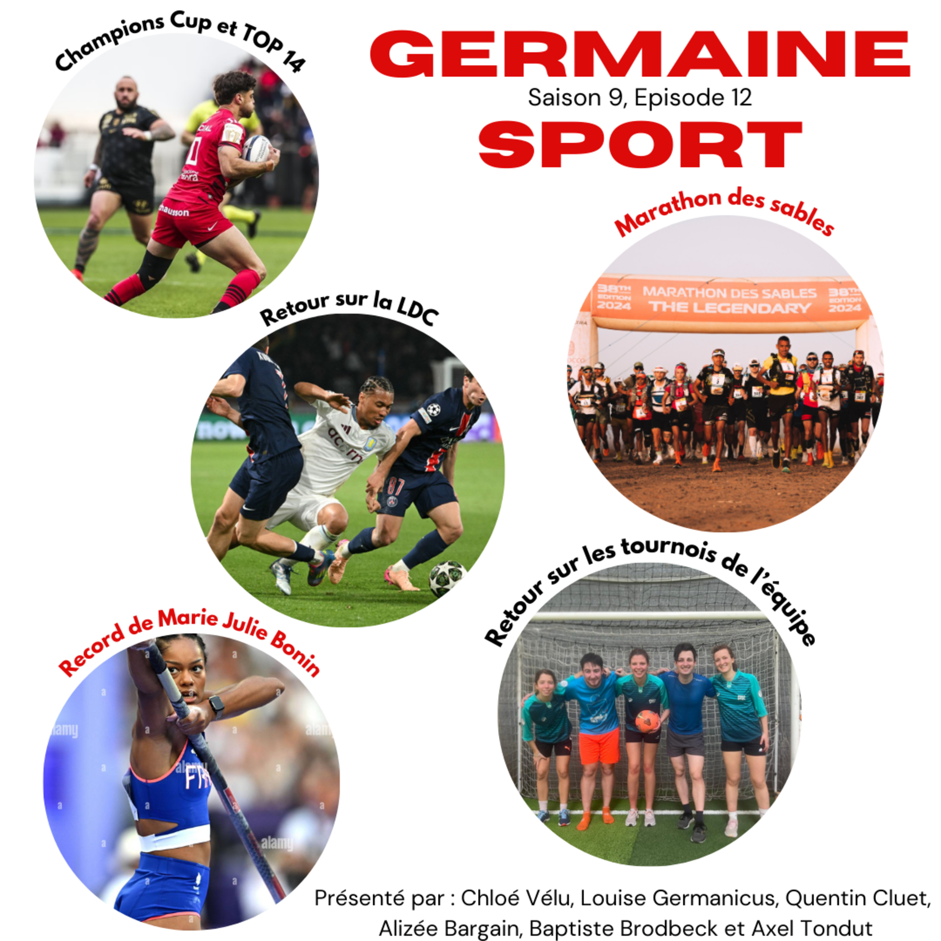 GERMAINE SPORT S9 E12 - LE PSG PLUS FORT QUE GERMAINE SPORT