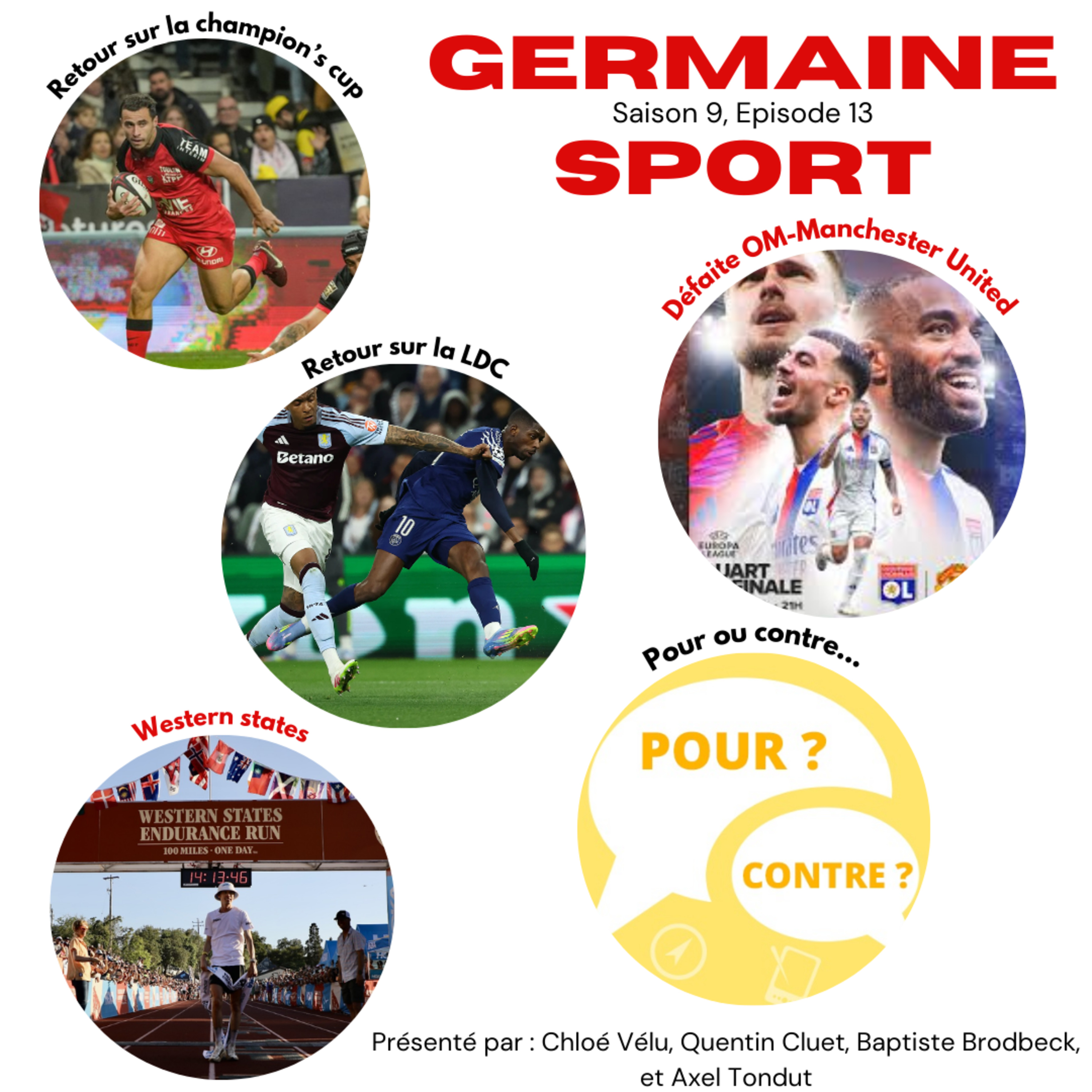 GERMAINE SPORT S9 E13 - RETOUR SUR LA LIGUE DES CHAMPIONS ET LA CHAMPION'S CUP