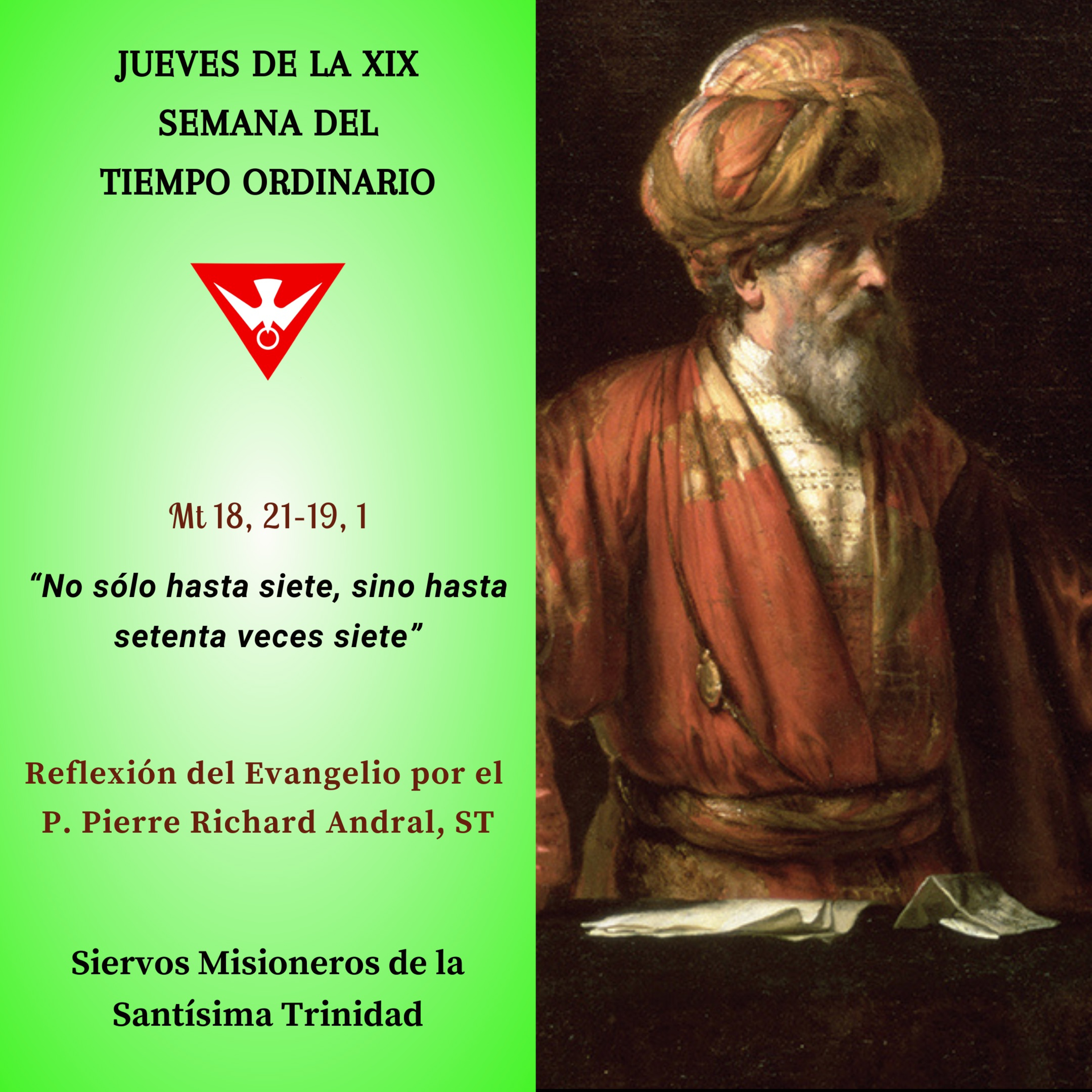 Reflexión del Evangelio del 17 de Agosto de 2023 episode artwork