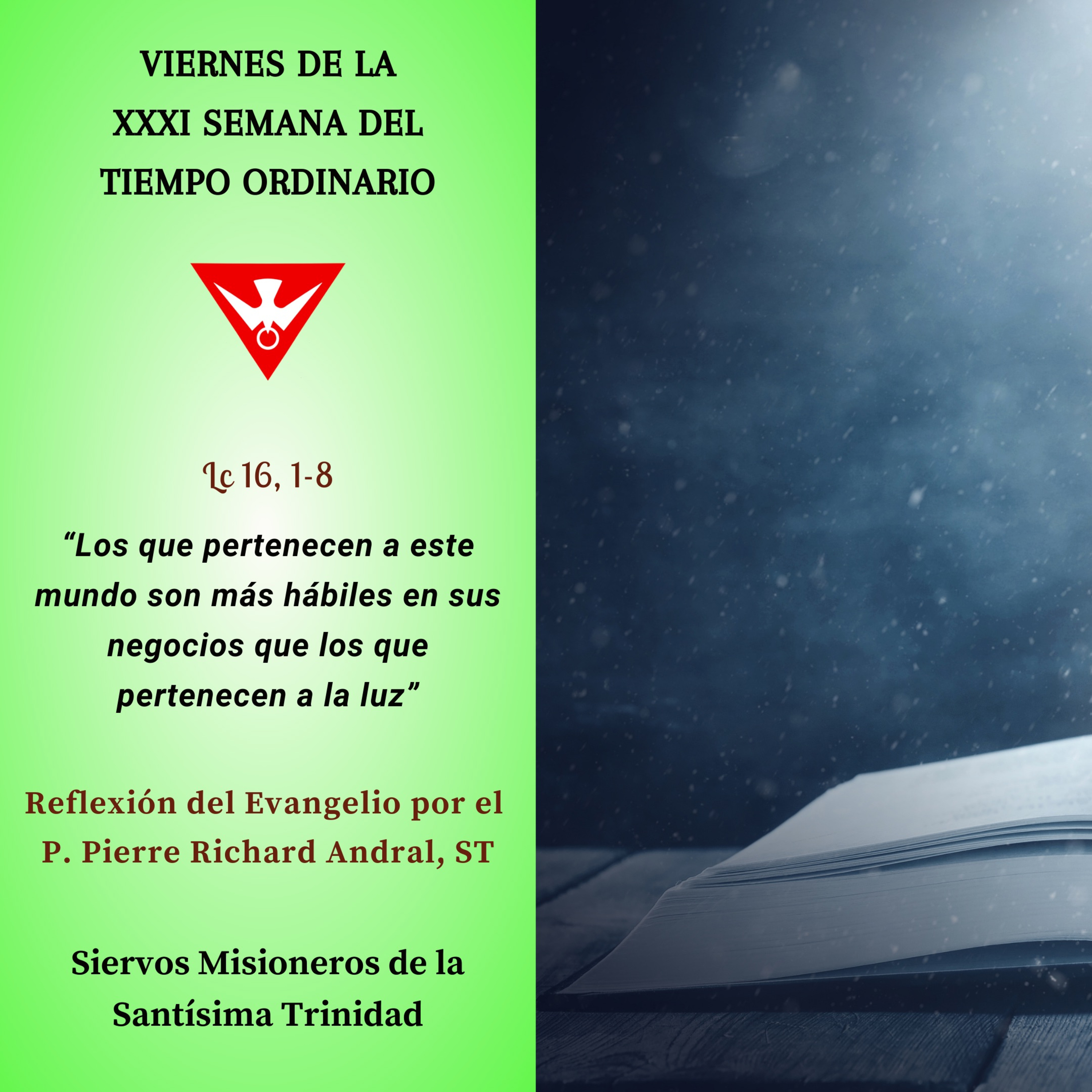 Reflexión del Evangelio del 10 de Noviembre de 2023 episode artwork