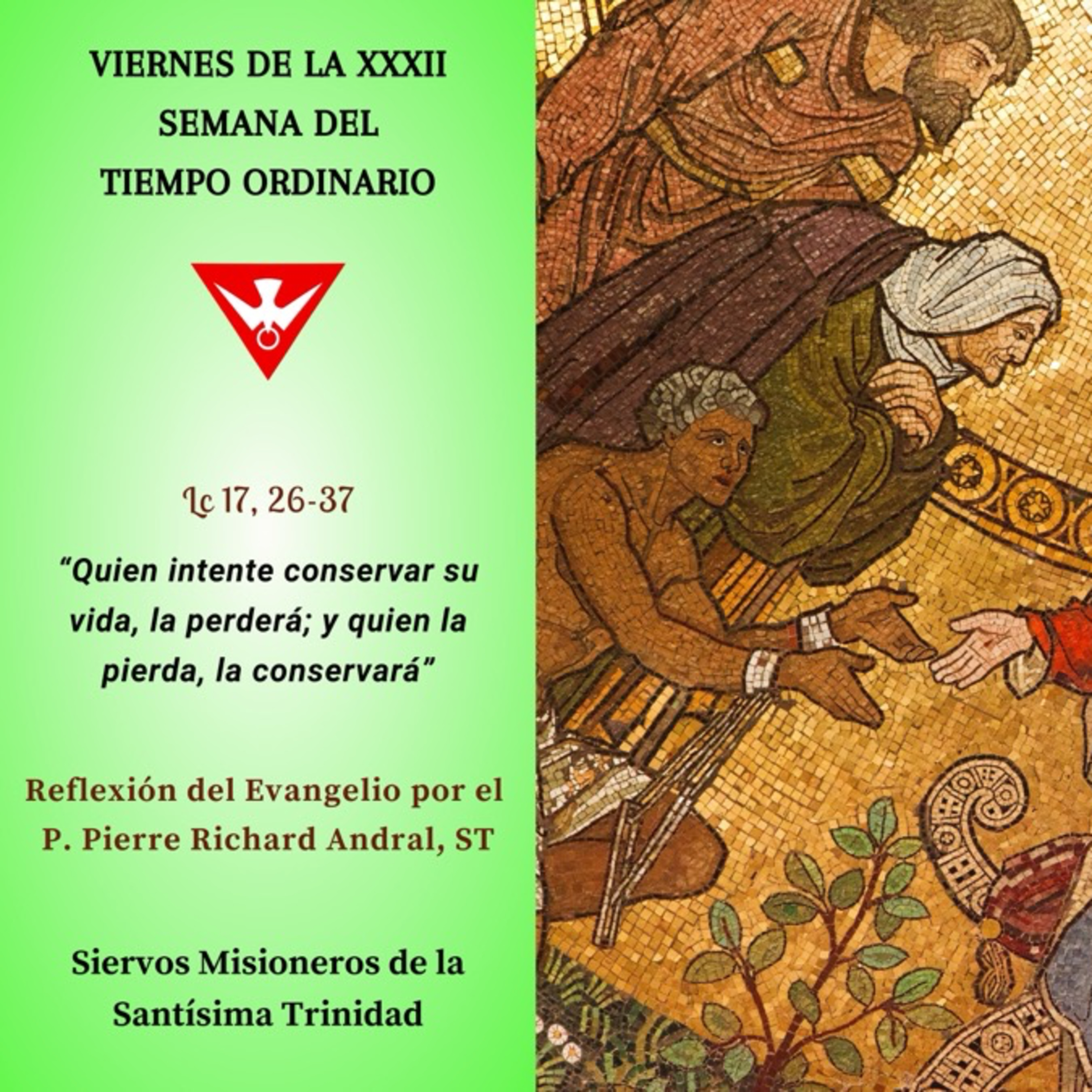 Reflexión del Evangelio del 17 de Noviembre de 2023 episode artwork