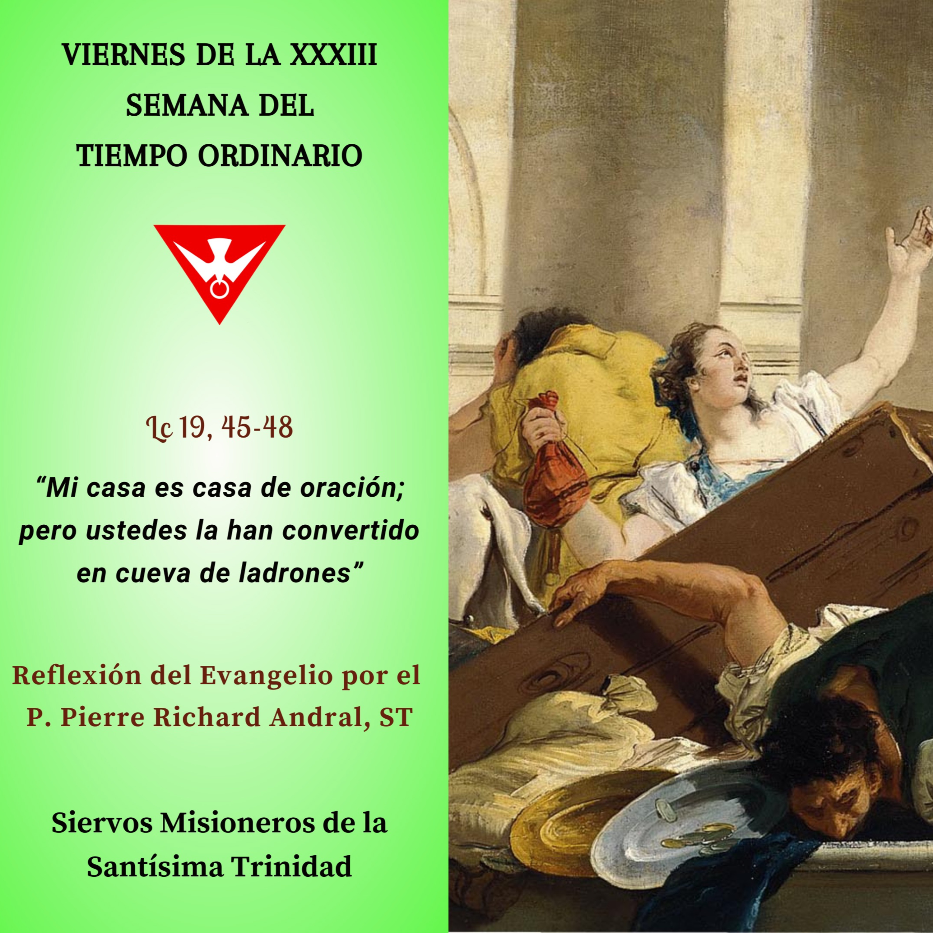 Reflexión del Evangelio del 24 de Noviembre de 2023 episode artwork