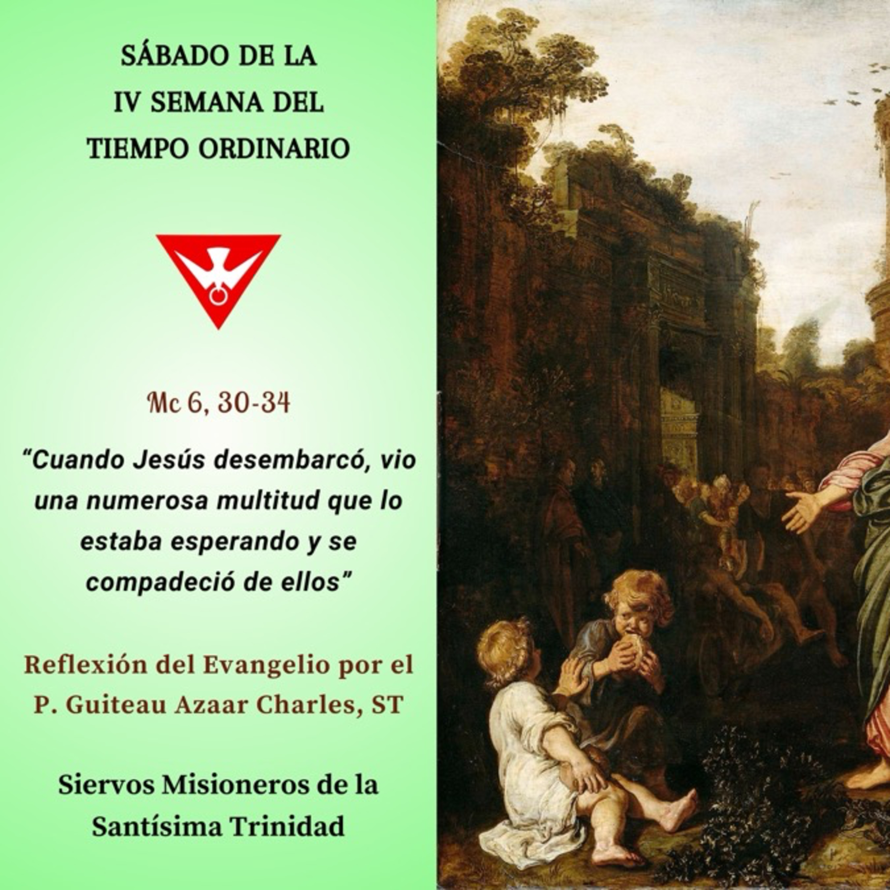 Reflexión del Evangelio del 03 de Febrero de 2024 episode artwork