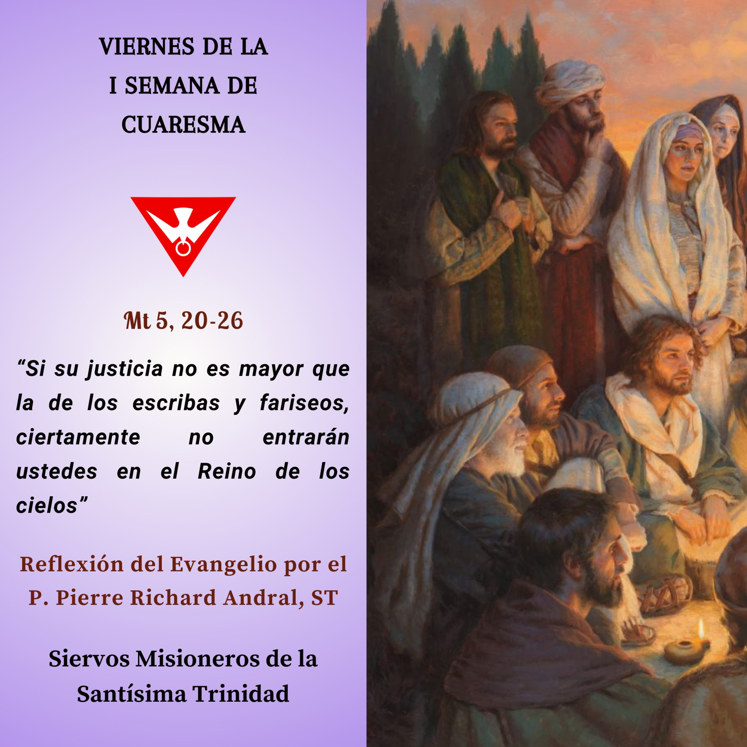 Reflexión del Evangelio del 23 de Febrero de 2024 episode artwork