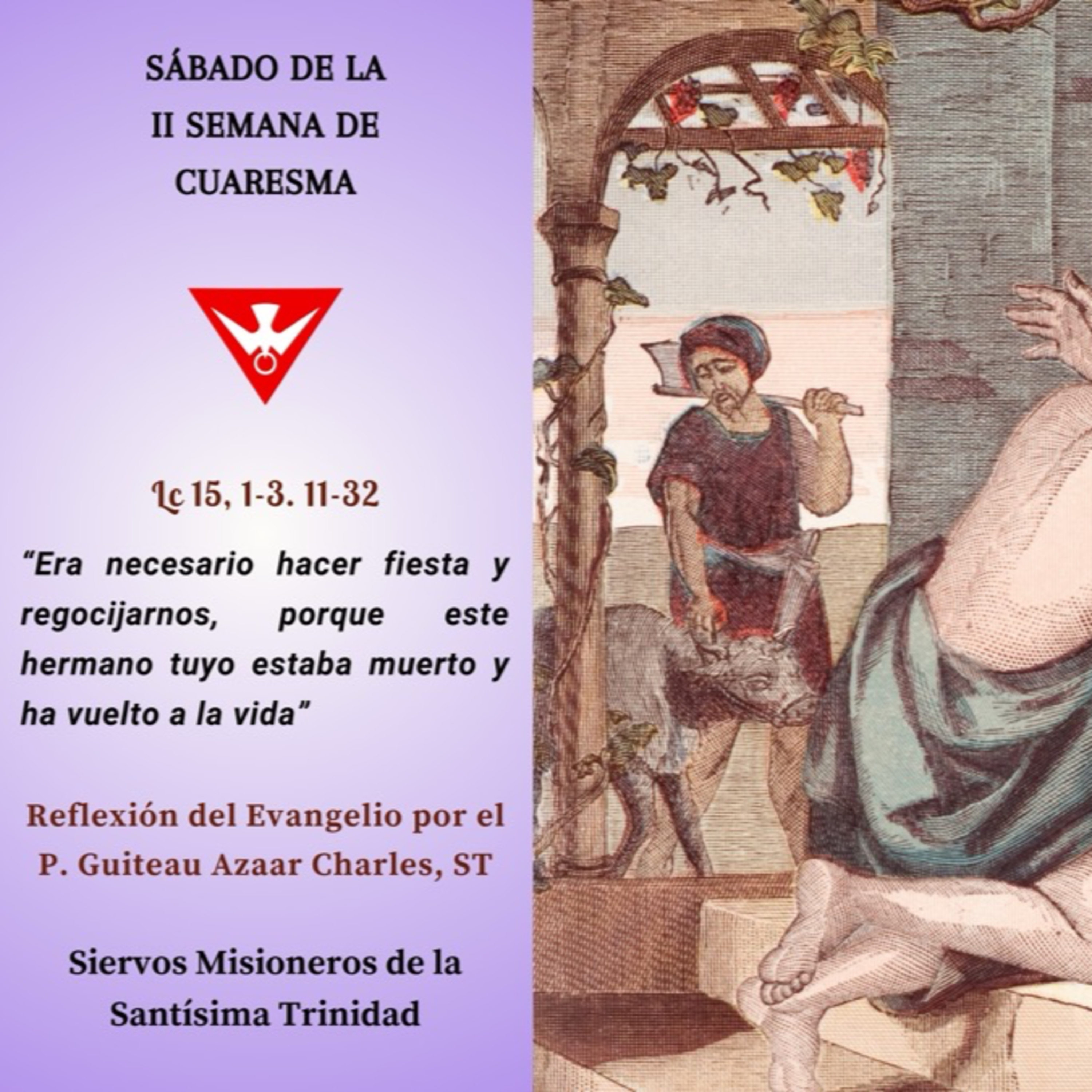 Reflexión del Evangelio del 02 de Marzo de 2024 episode artwork