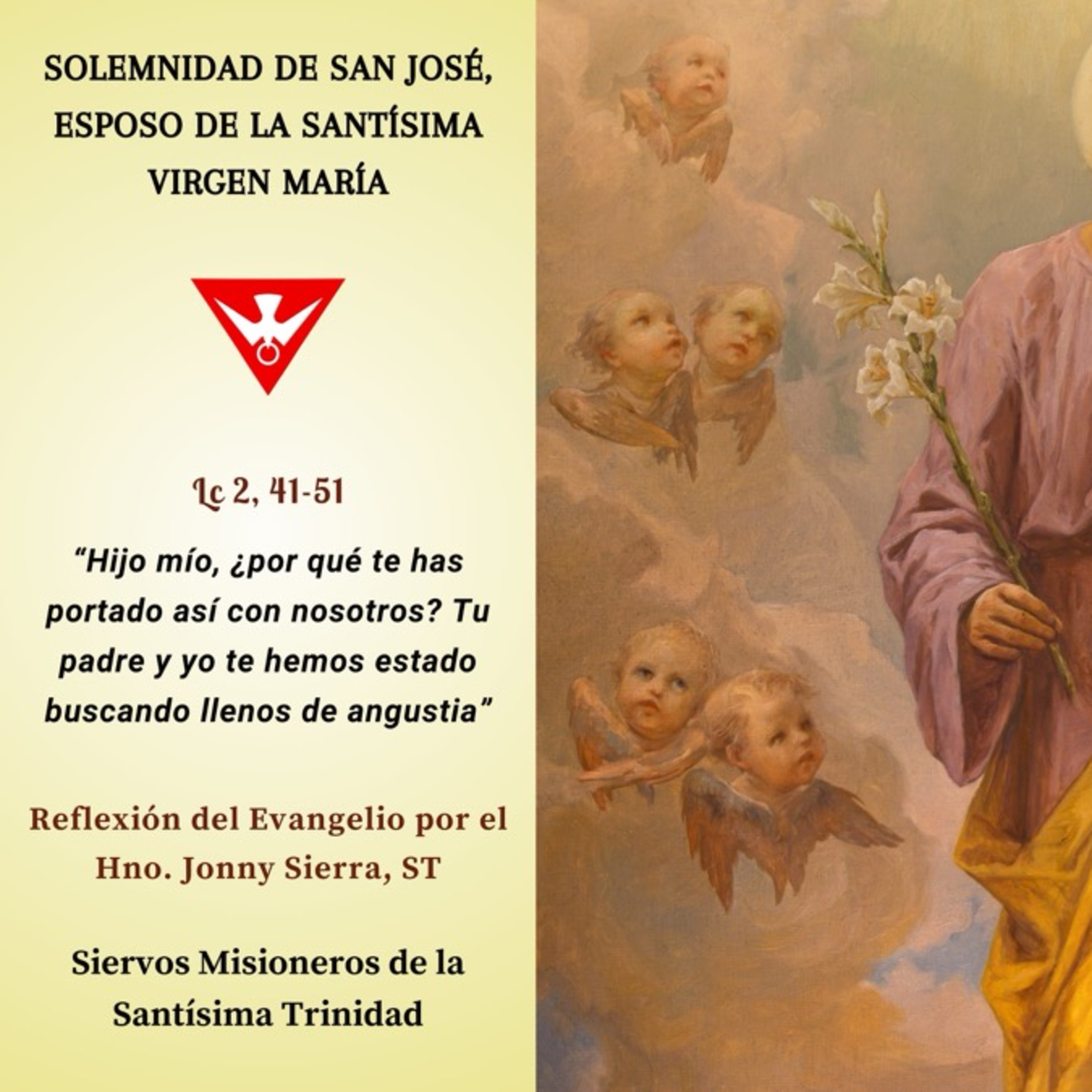 Reflexión del Evangelio del 19 de Marzo de 2024 episode artwork