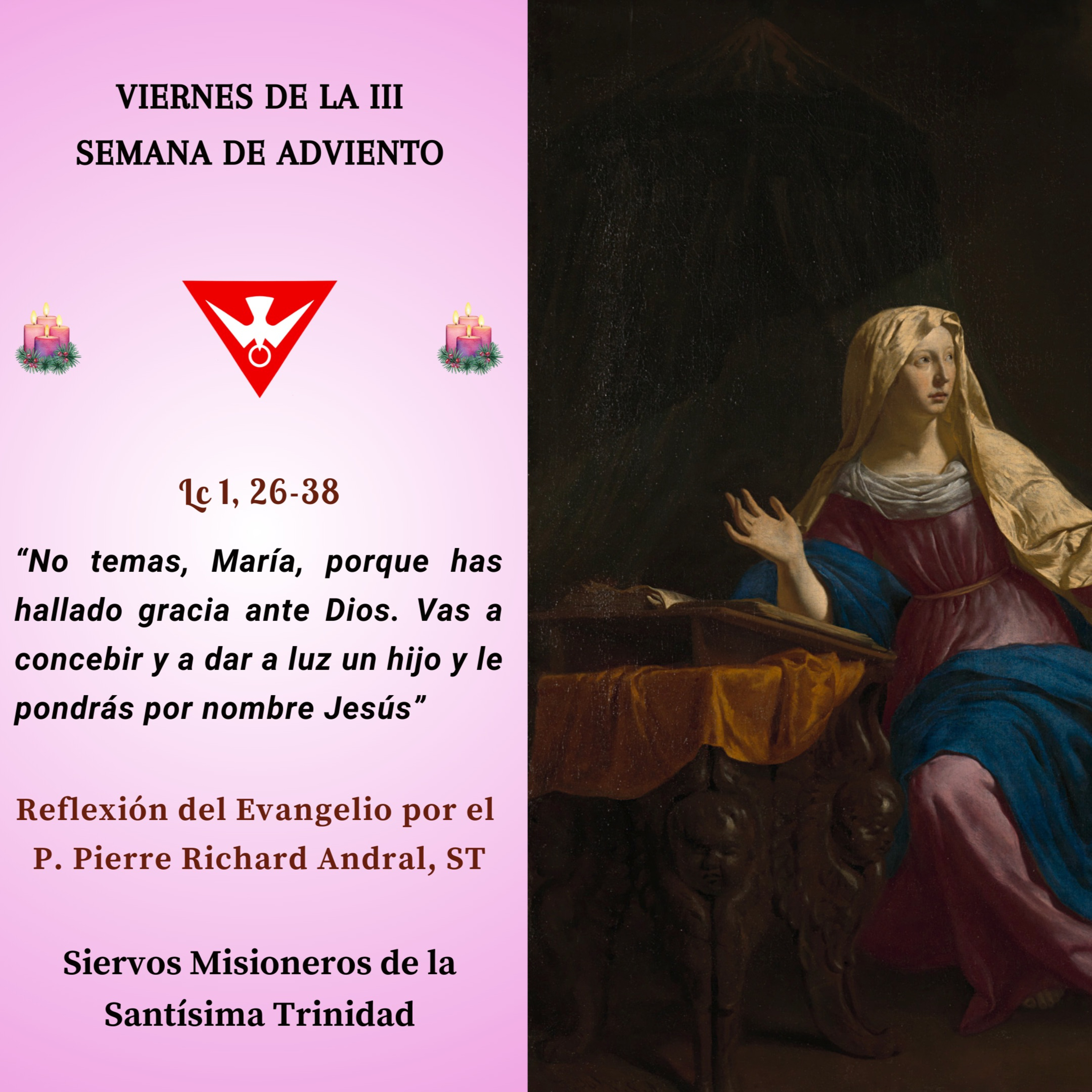 Reflexión del Evangelio del 20 de Diciembre de 2024 episode artwork
