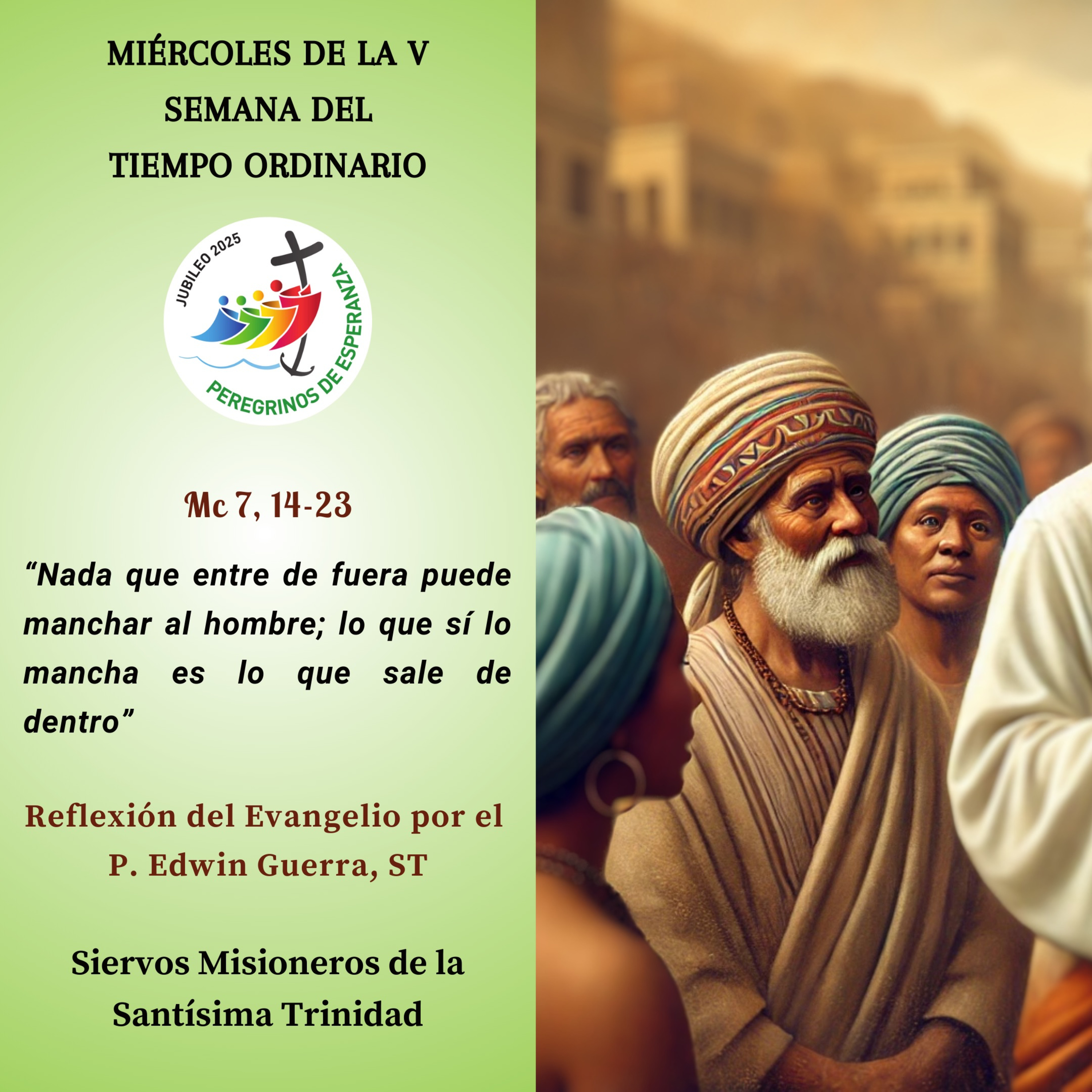 Reflexión del Evangelio del 12 de Febrero de 2025 episode artwork