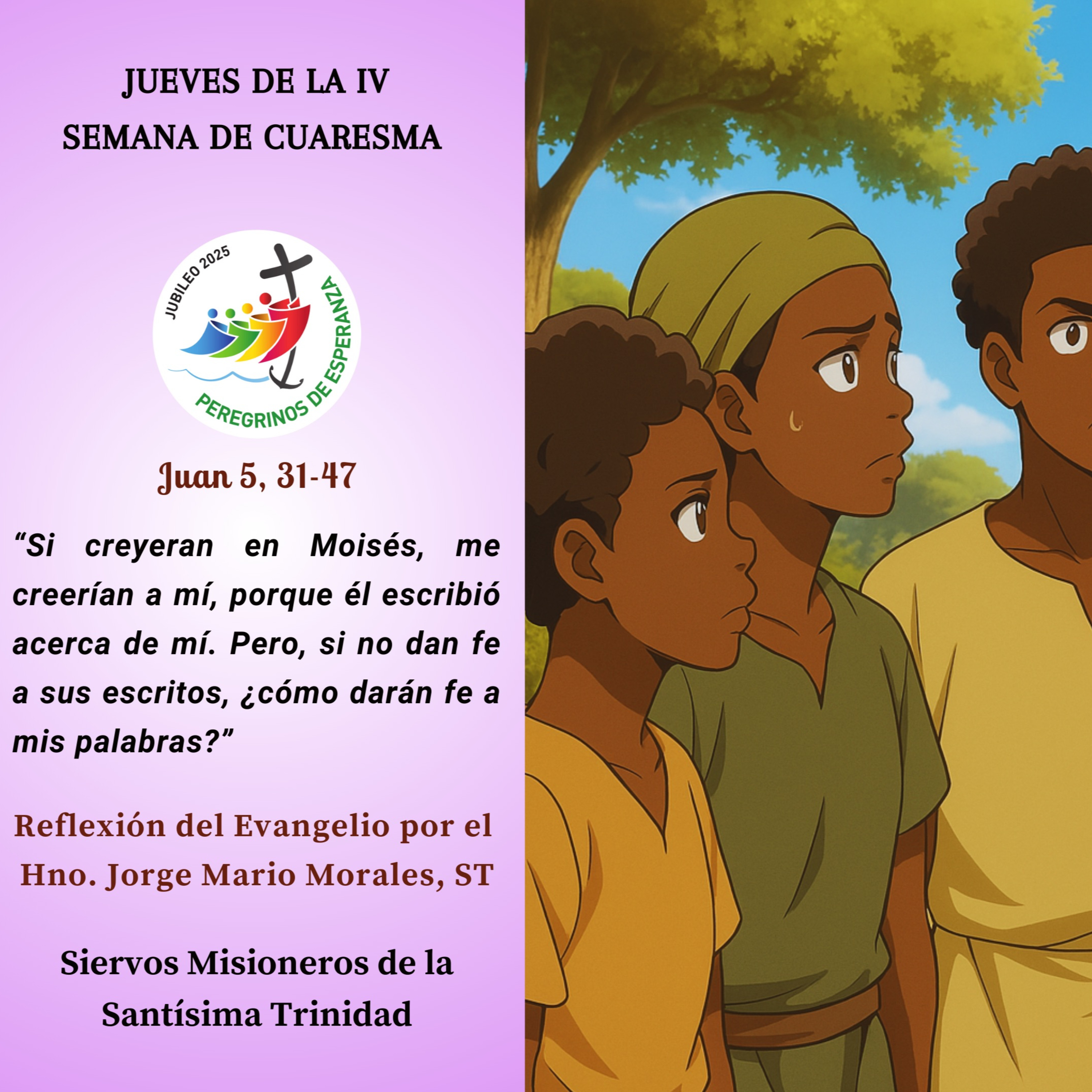 Reflexión del Evangelio del 03 de Abril de 2025 episode artwork