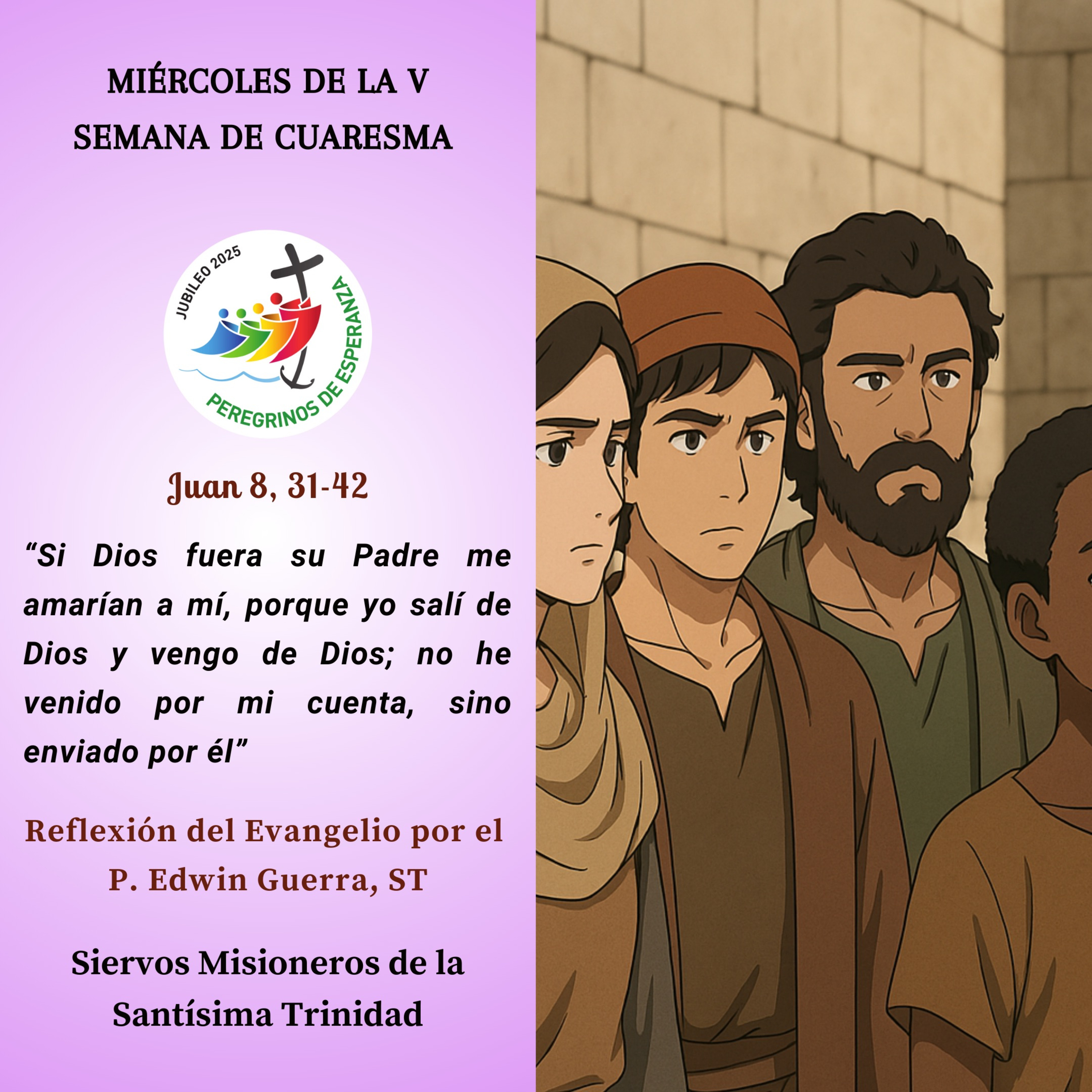 Reflexión del Evangelio del 09 de Abril de 2025 episode artwork