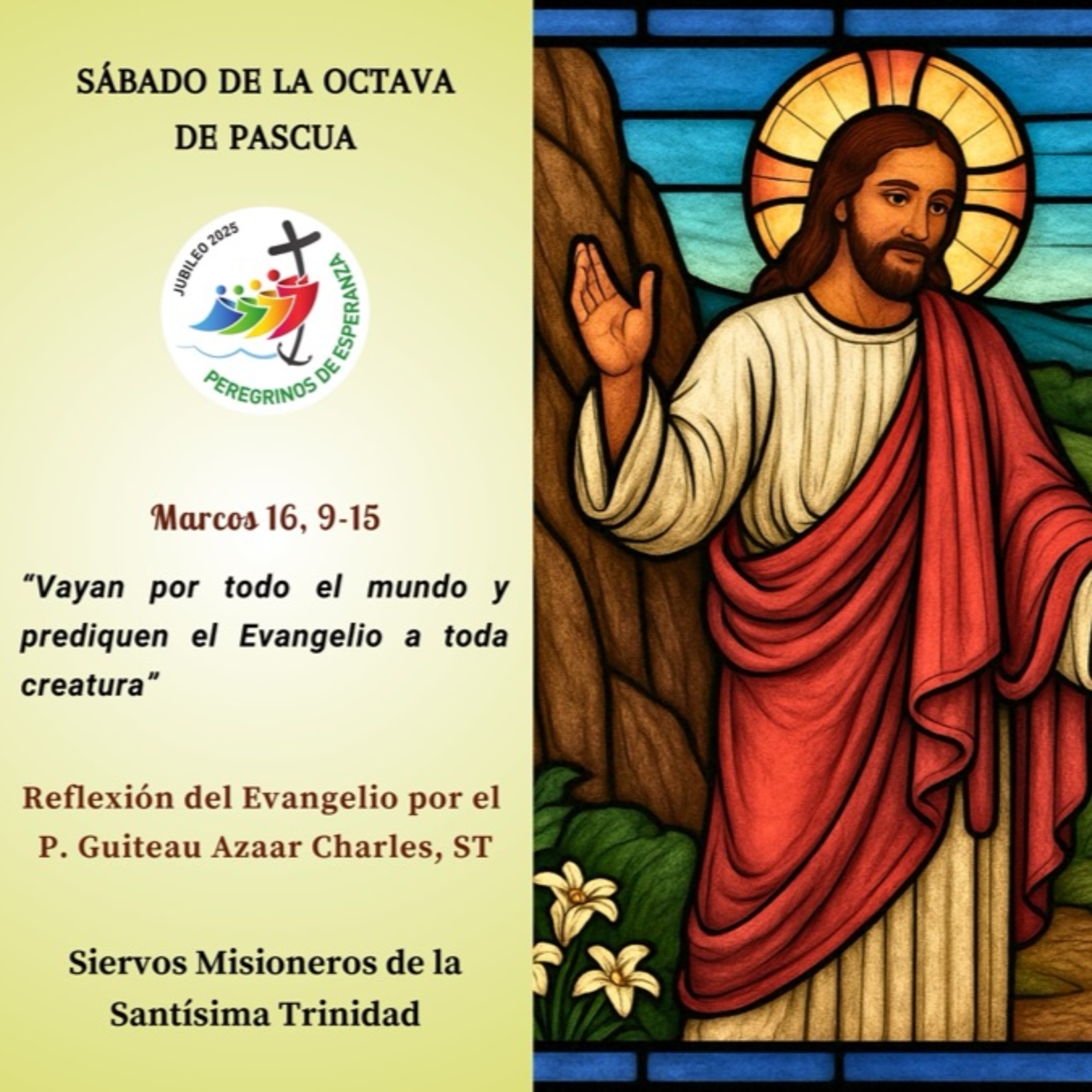 Reflexión del Evangelio del 26 de Abril de 2025 episode artwork