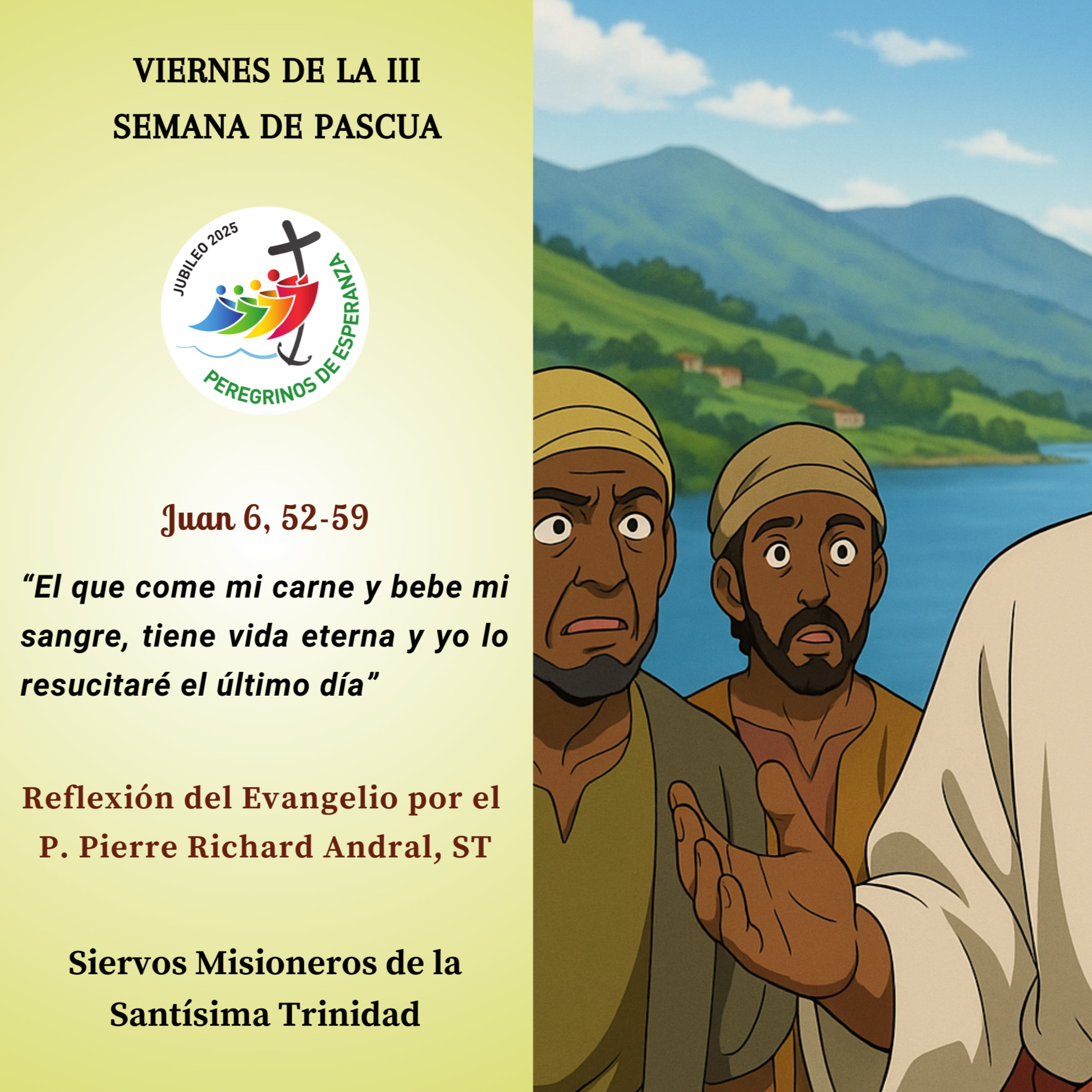 Reflexión del Evangelio del 09 de Mayo de 2025 episode artwork