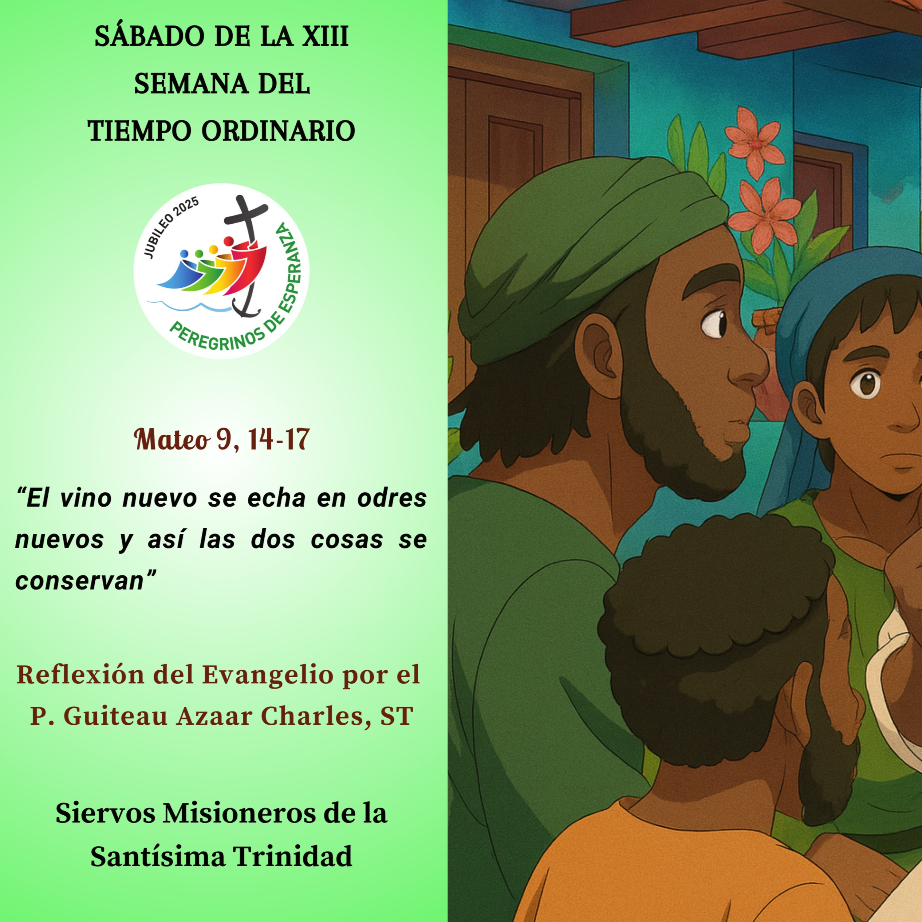 Reflexión del Evangelio del 06 de Julio de 2025 episode artwork