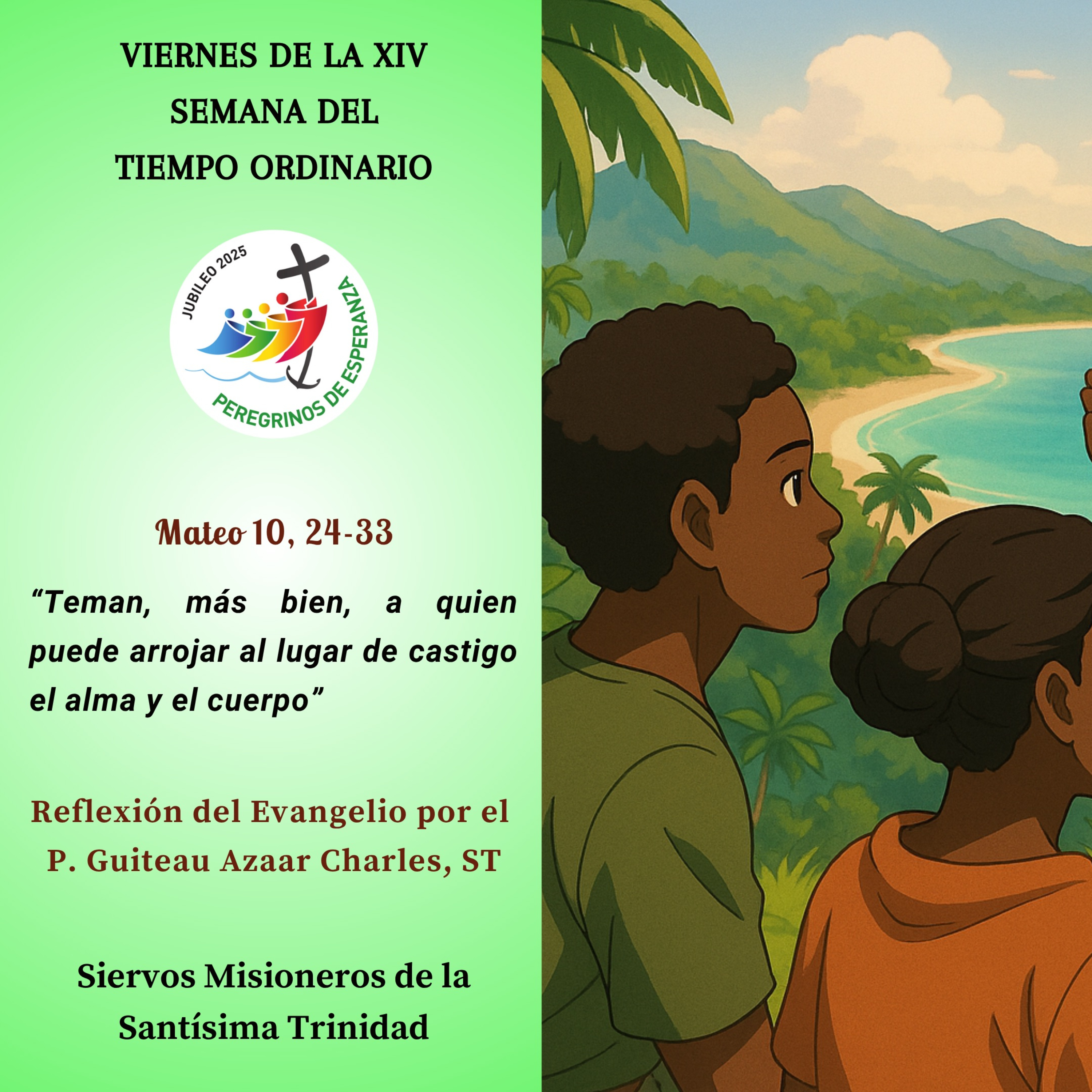 Reflexión del Evangelio del 12 de Julio de 2025 episode artwork